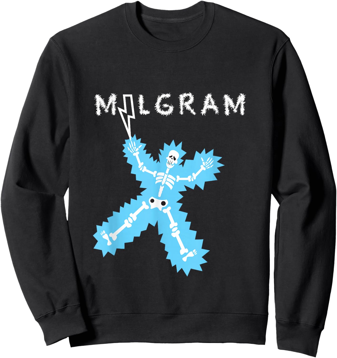 Psychology Major Milgram Experiment Sweatshirt - Sweatshirt | Black