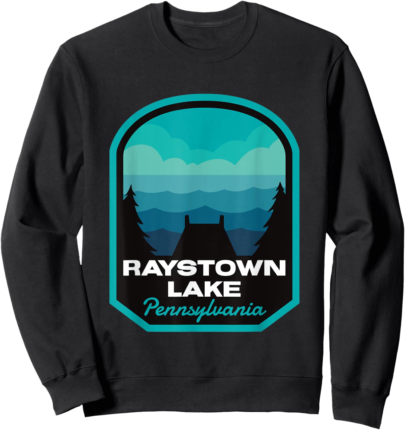 Raystown Lake Pennsylvania Summer Men Women Kids Sweatshirt - Sweatshirt | Black