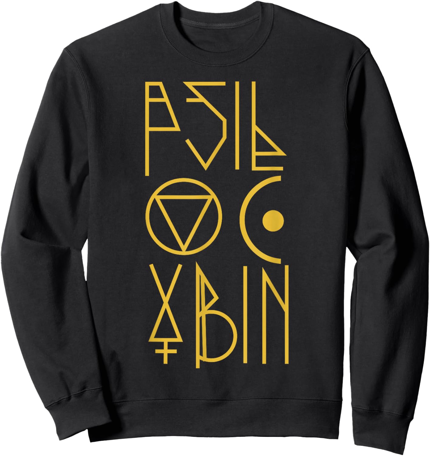 Psychedelic Space Astronaut Psilocybin Molecule Gift Sweatshirt - Sweatshirt | Black