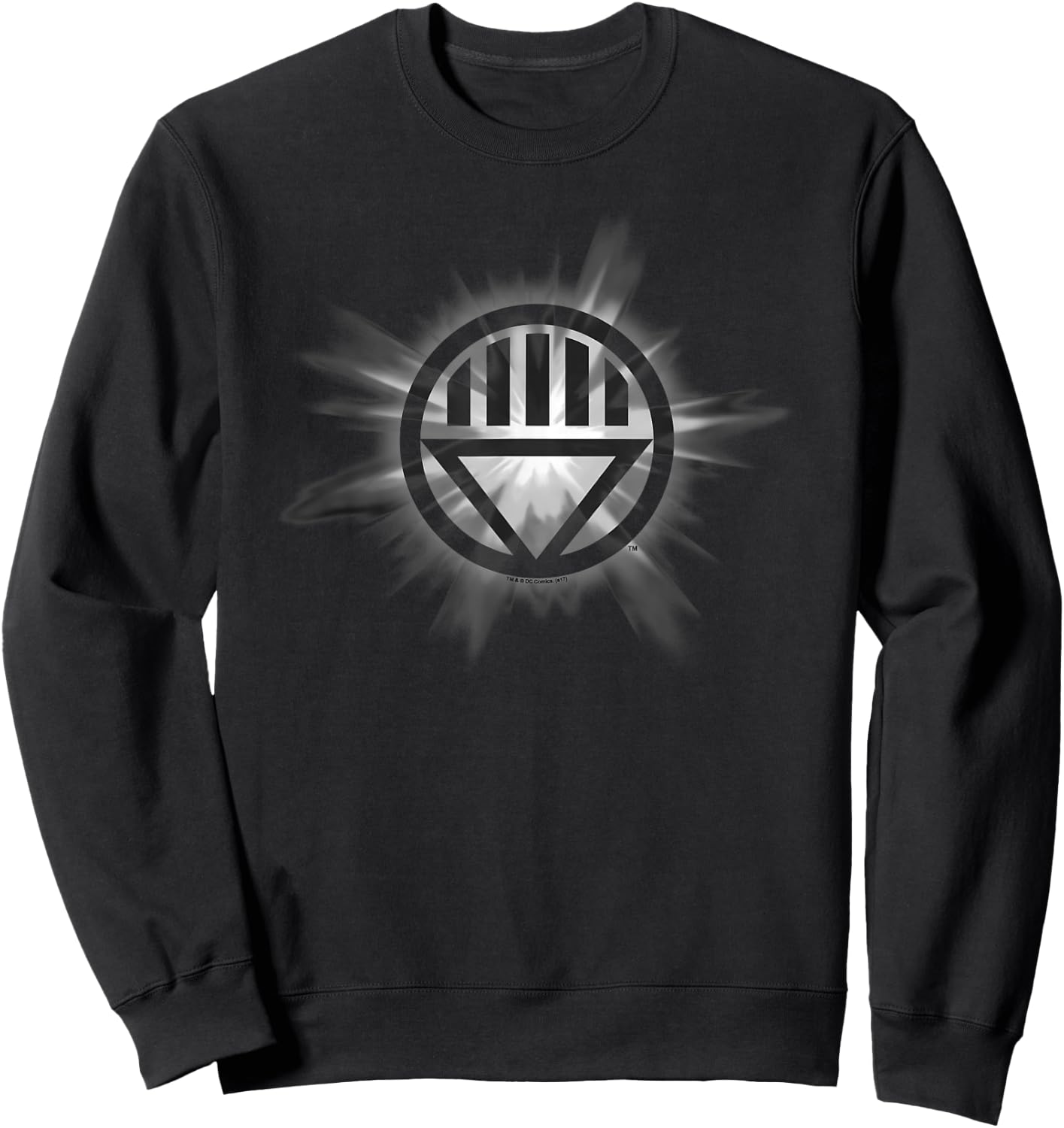 Green Lantern Black Glow Sweatshirt - Sweatshirt | Black