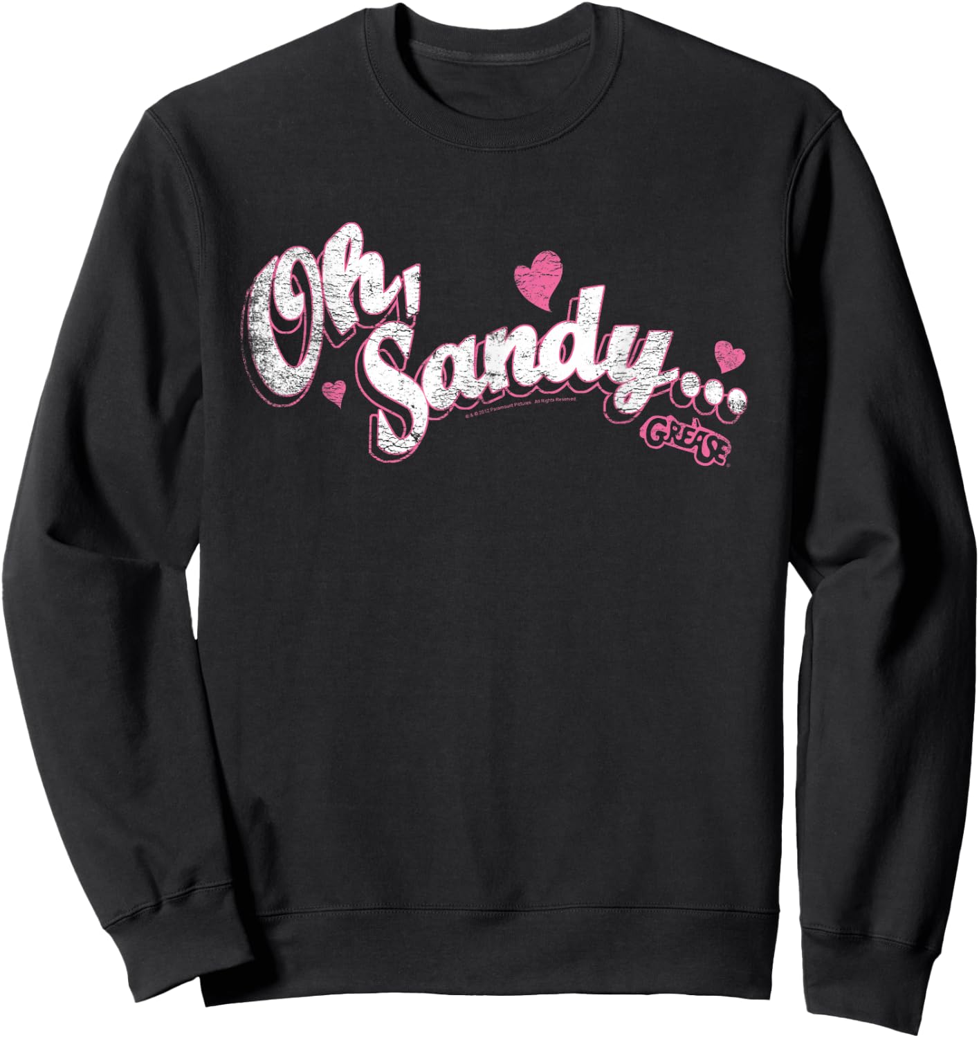 Grease Oh Sandy Sweatshirt - Sweatshirt | Black