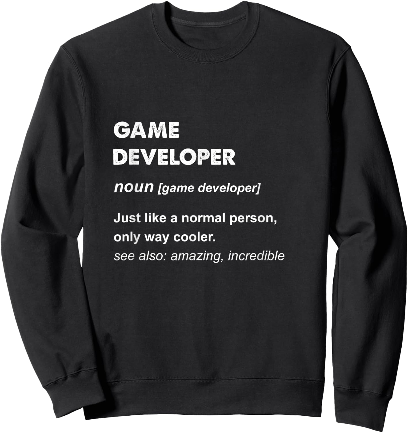 Game Developer Sweatshirt - Sweatshirt | Black