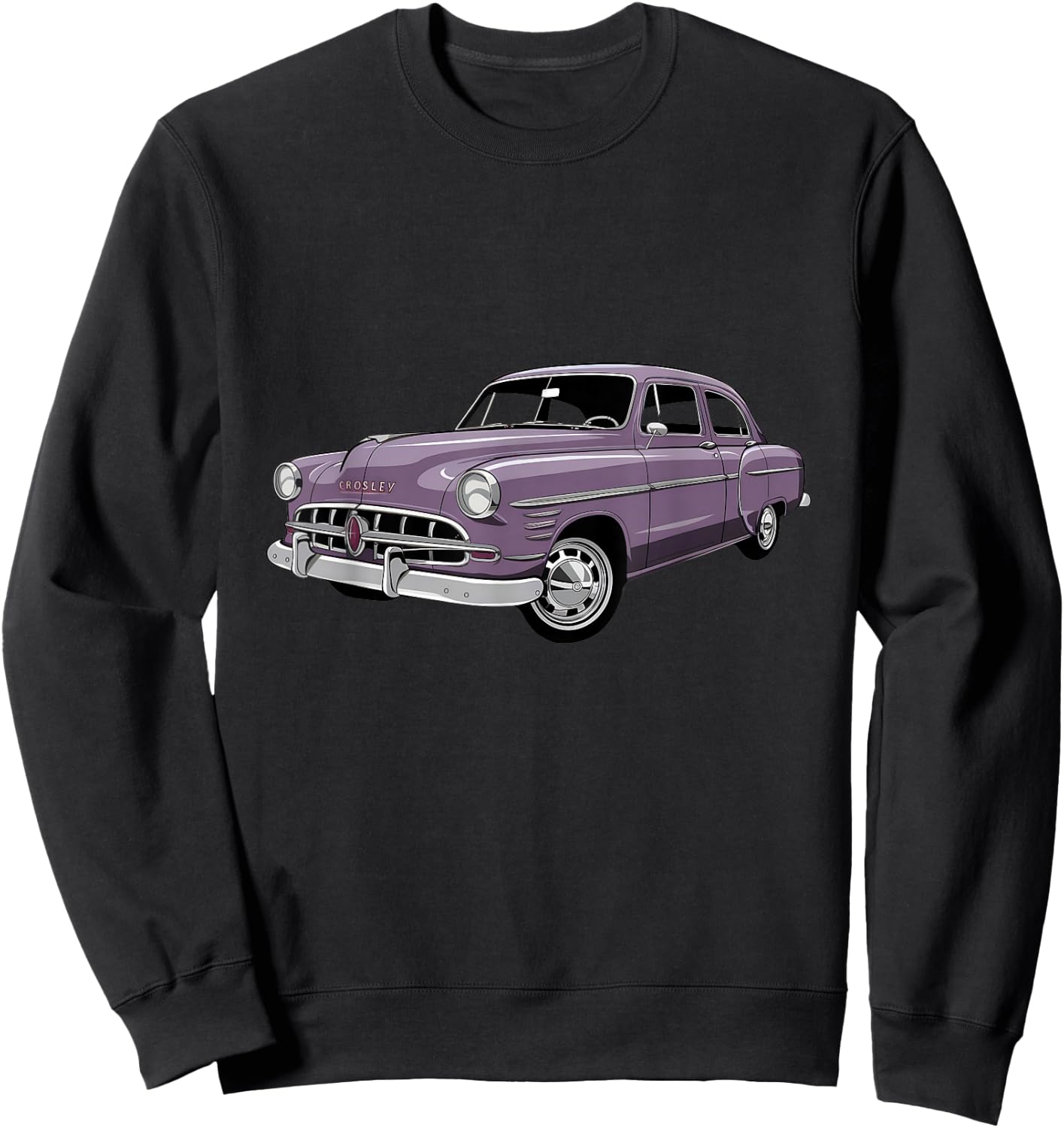 Crosley Catalog Classic Car Enthusiast Vintage Style Sweatshirt - Sweatshirt | Black