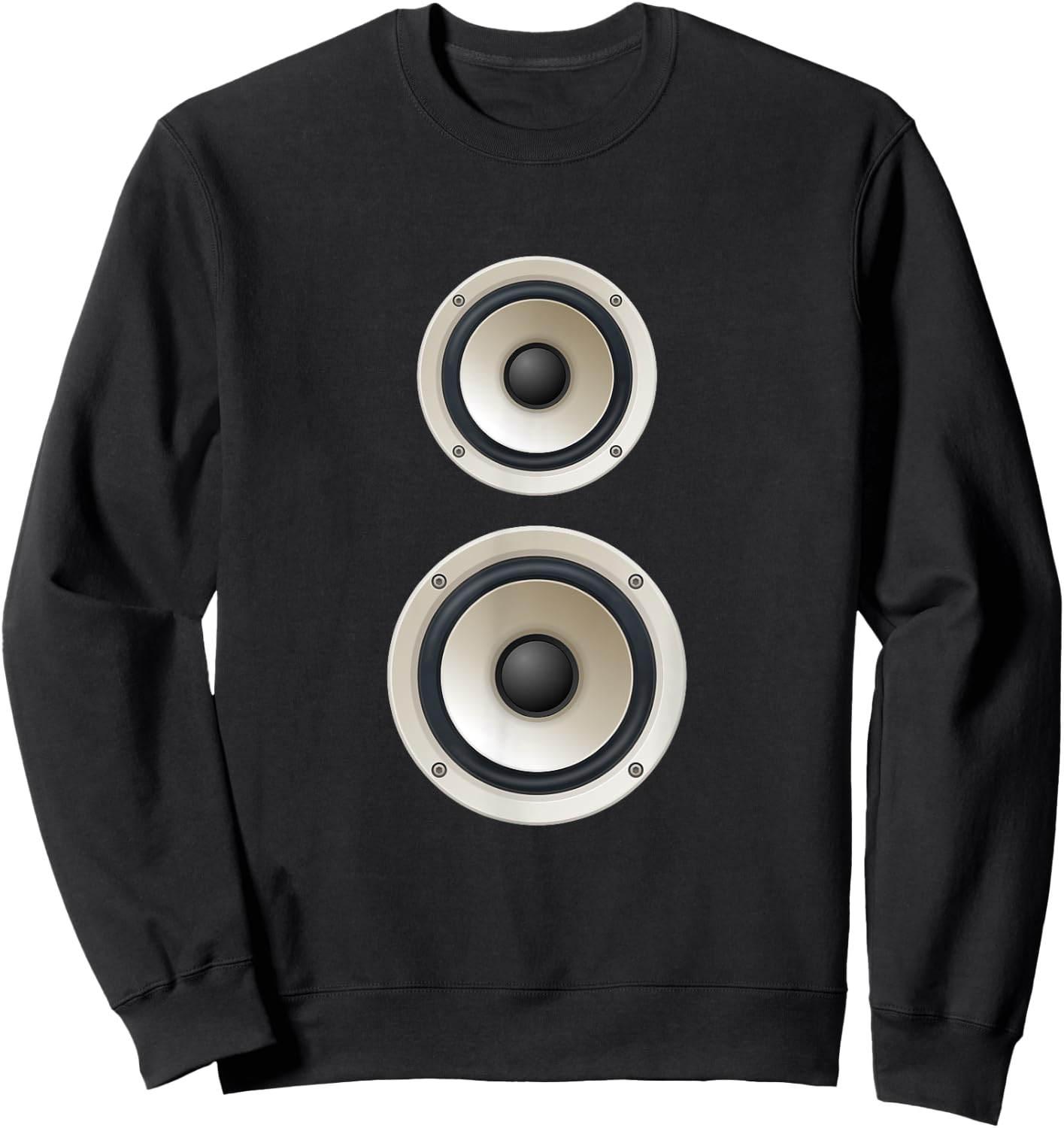 Hi Fi Speaker Cabinet Audiophile Sweatshirt - Sweatshirt | Black