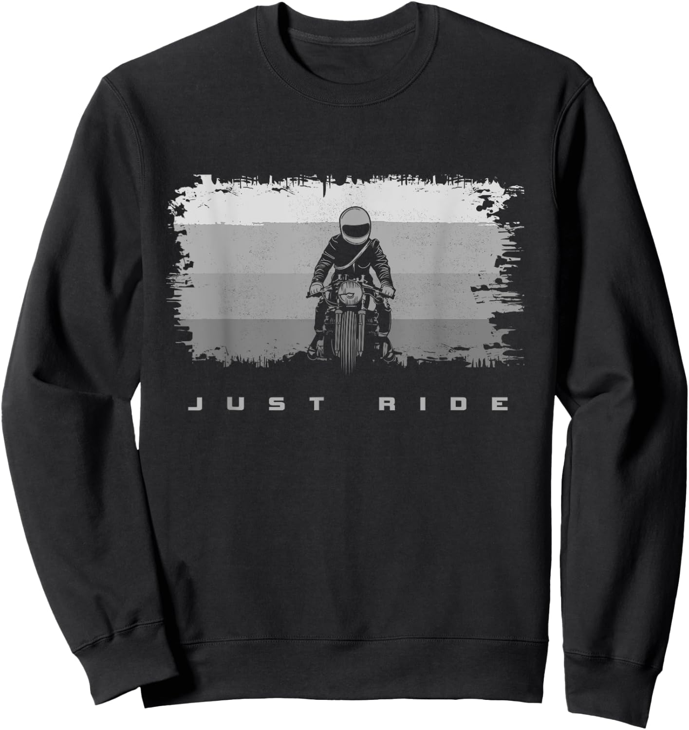 Motorcycle Apparel - Biker Motorcycle Sweatshirt - Sweatshirt | Black