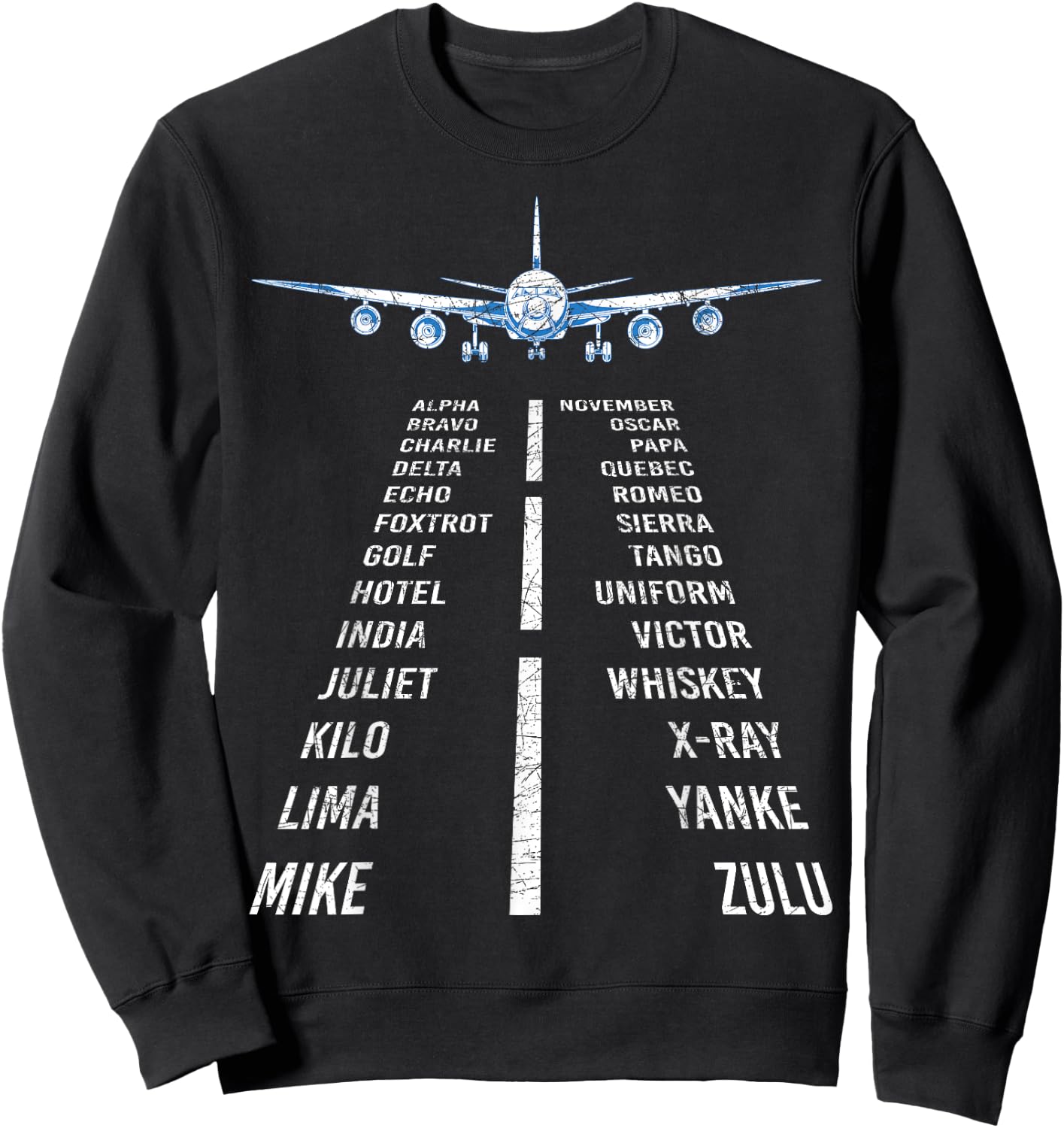 Flying Airplane Plane Aviation Aircraft Flight Copilot Pilot Sweatshirt - Sweatshirt | Black