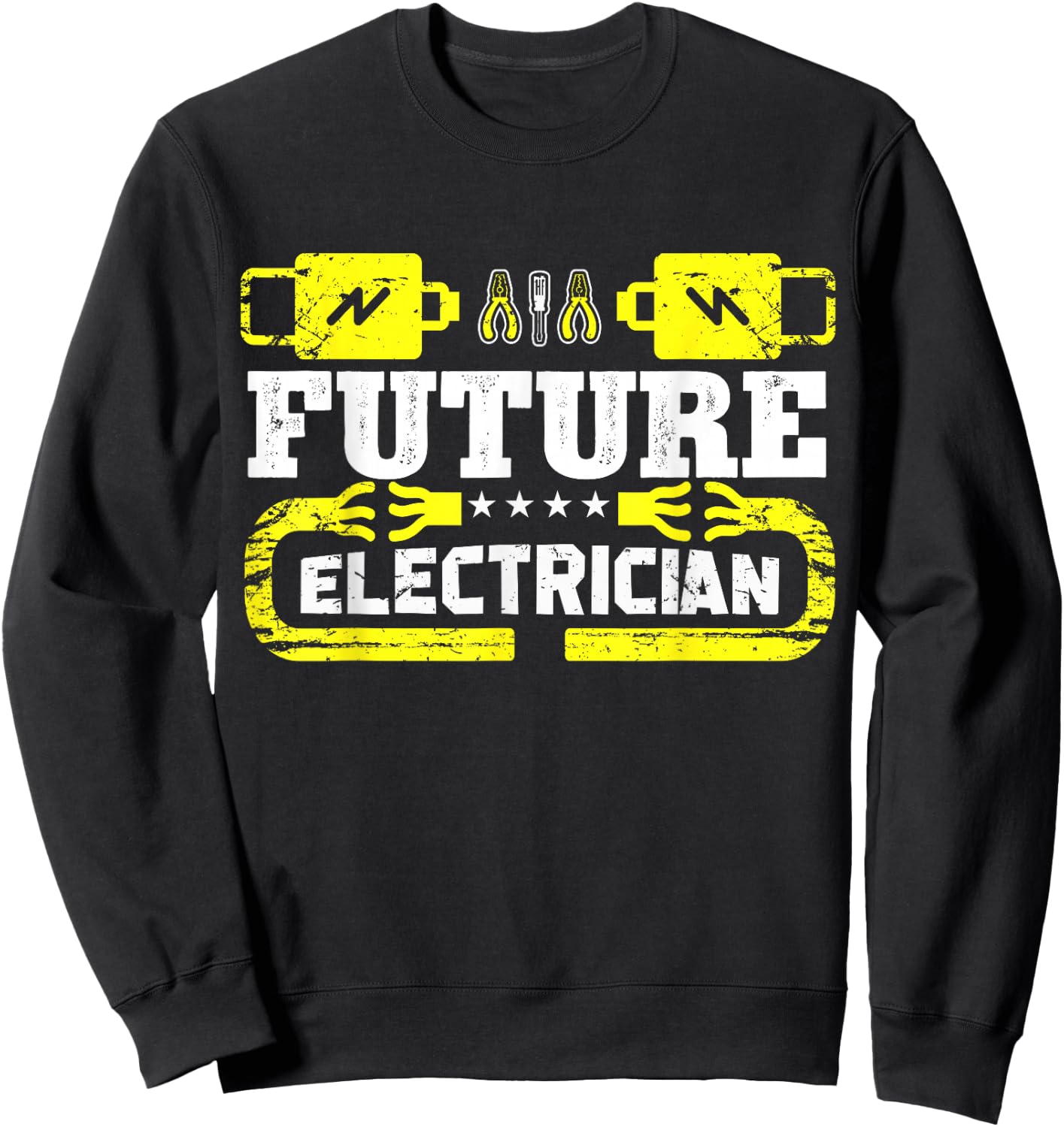 Future Electrician Apprentice In Training Sweatshirt - Sweatshirt | Black