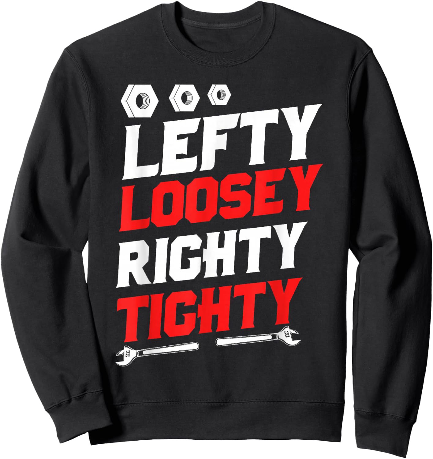 Left Loose Right Leg Leggings Sweatshirt - Sweatshirt | Black
