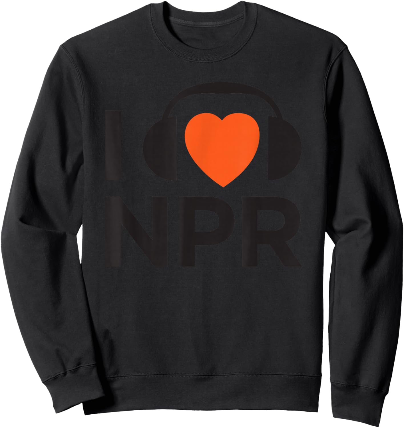 NPR I Heart NPR Sweatshirt - Sweatshirt | Black