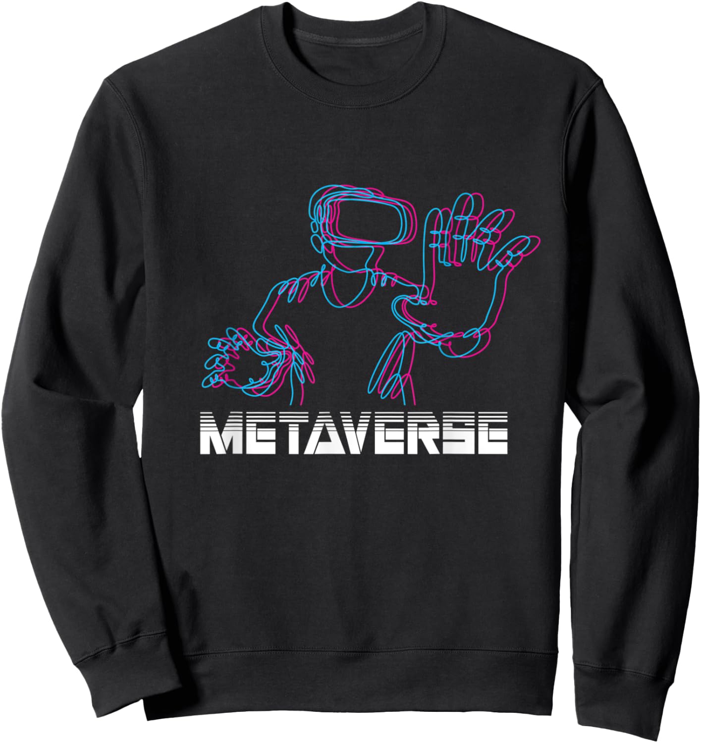 Metaverse Sweatshirt - Sweatshirt | Black