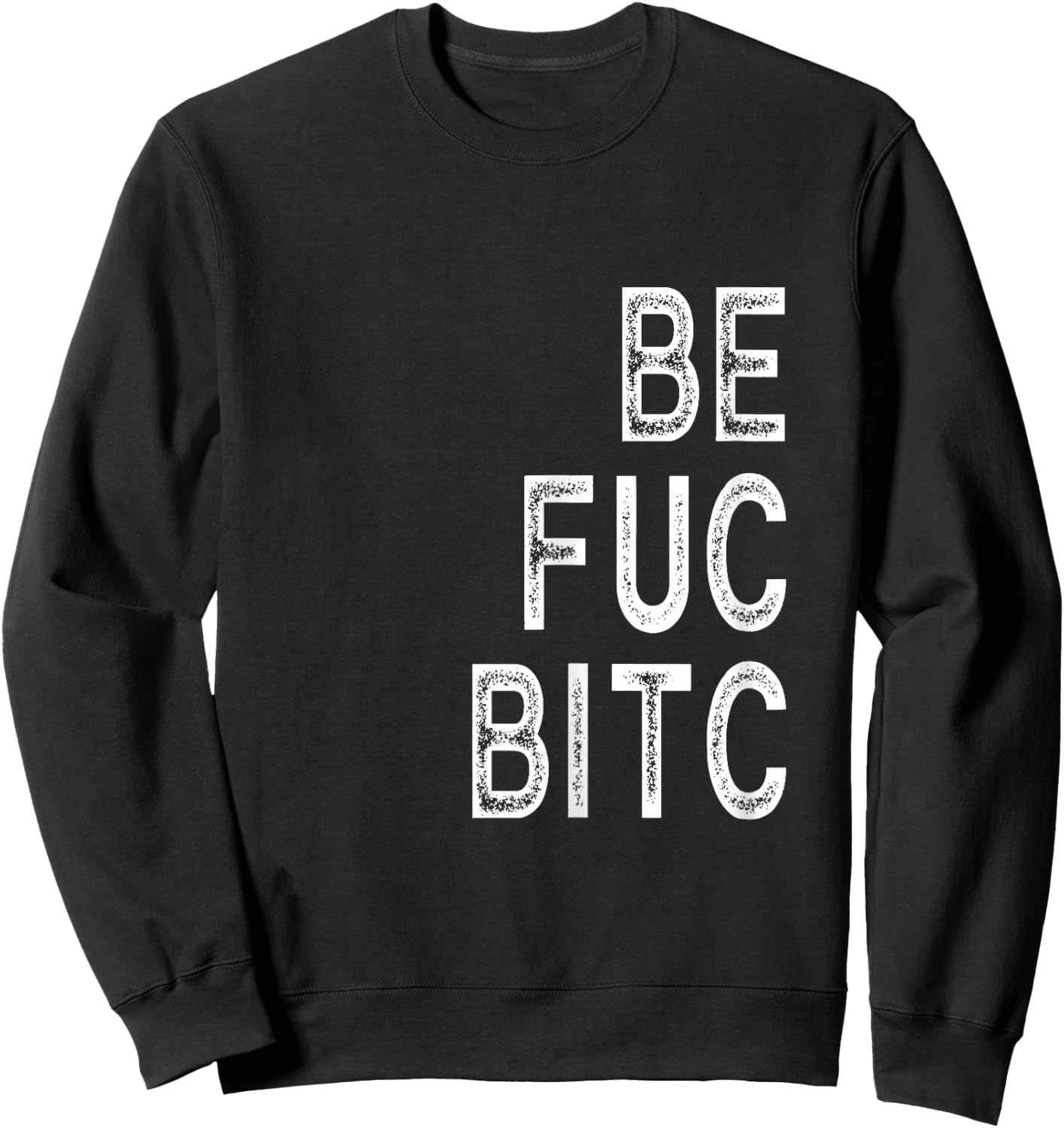 1st Part of Best Fucking Bitches Funny 2 Matching Friends Sweatshirt - Sweatshirt | Black