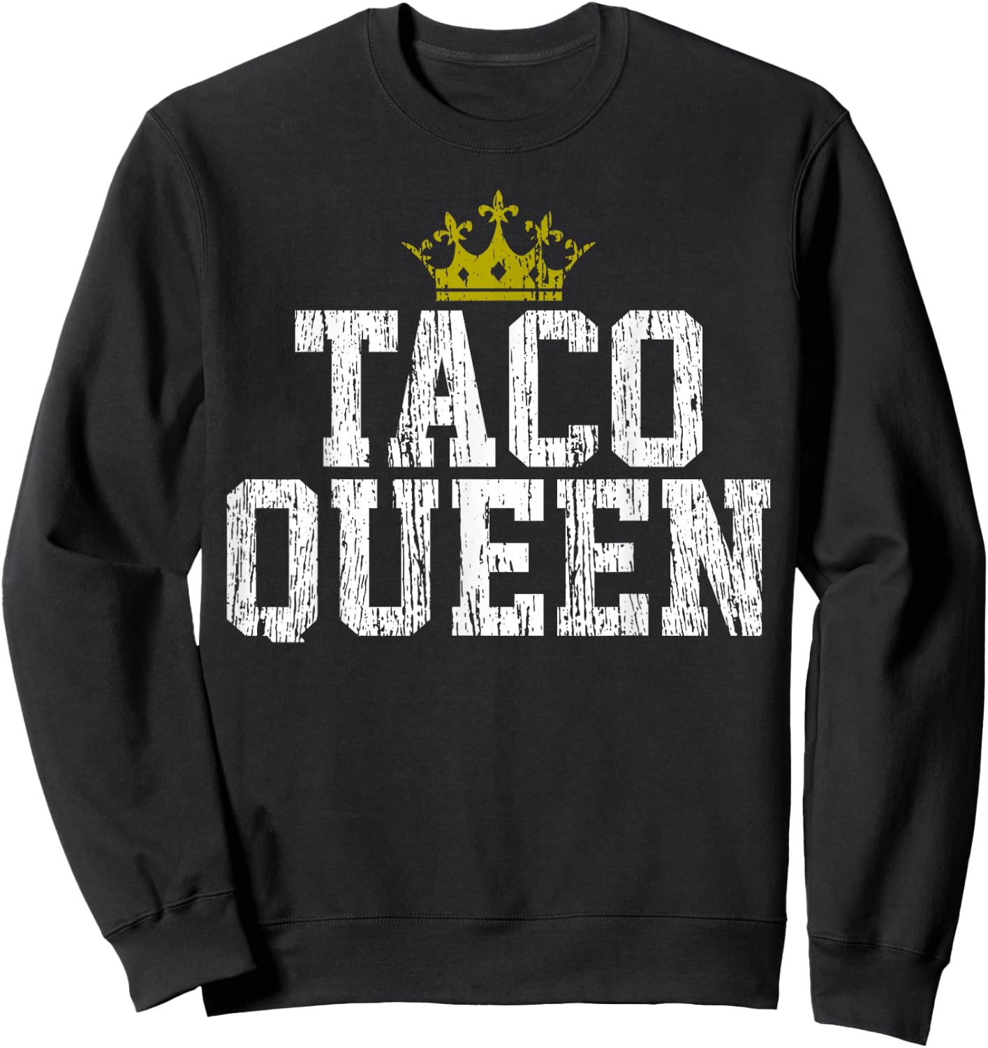 Taco Mexican Sports Gift Basketball Taco Sweatshirt - Sweatshirt | Black