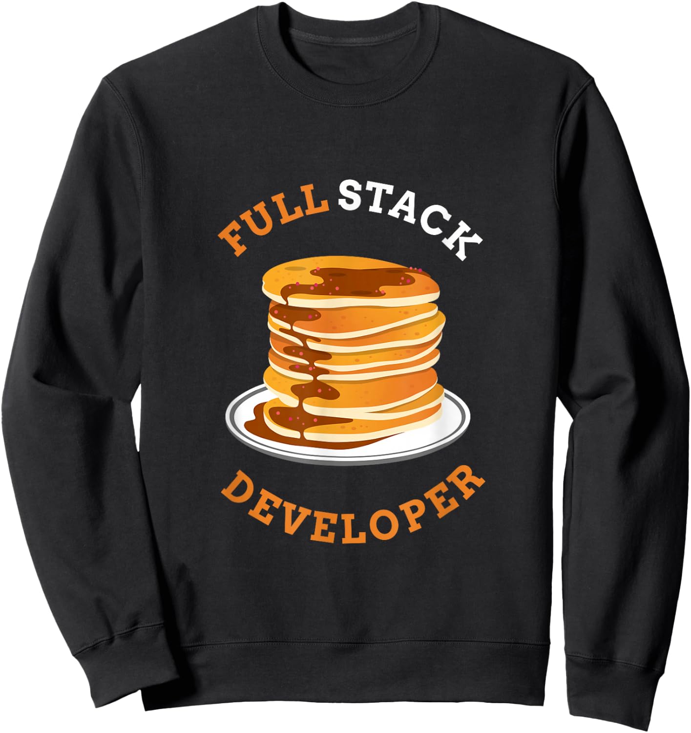 Programmer Coding Full Stack Developer Sweatshirt - Sweatshirt | Black