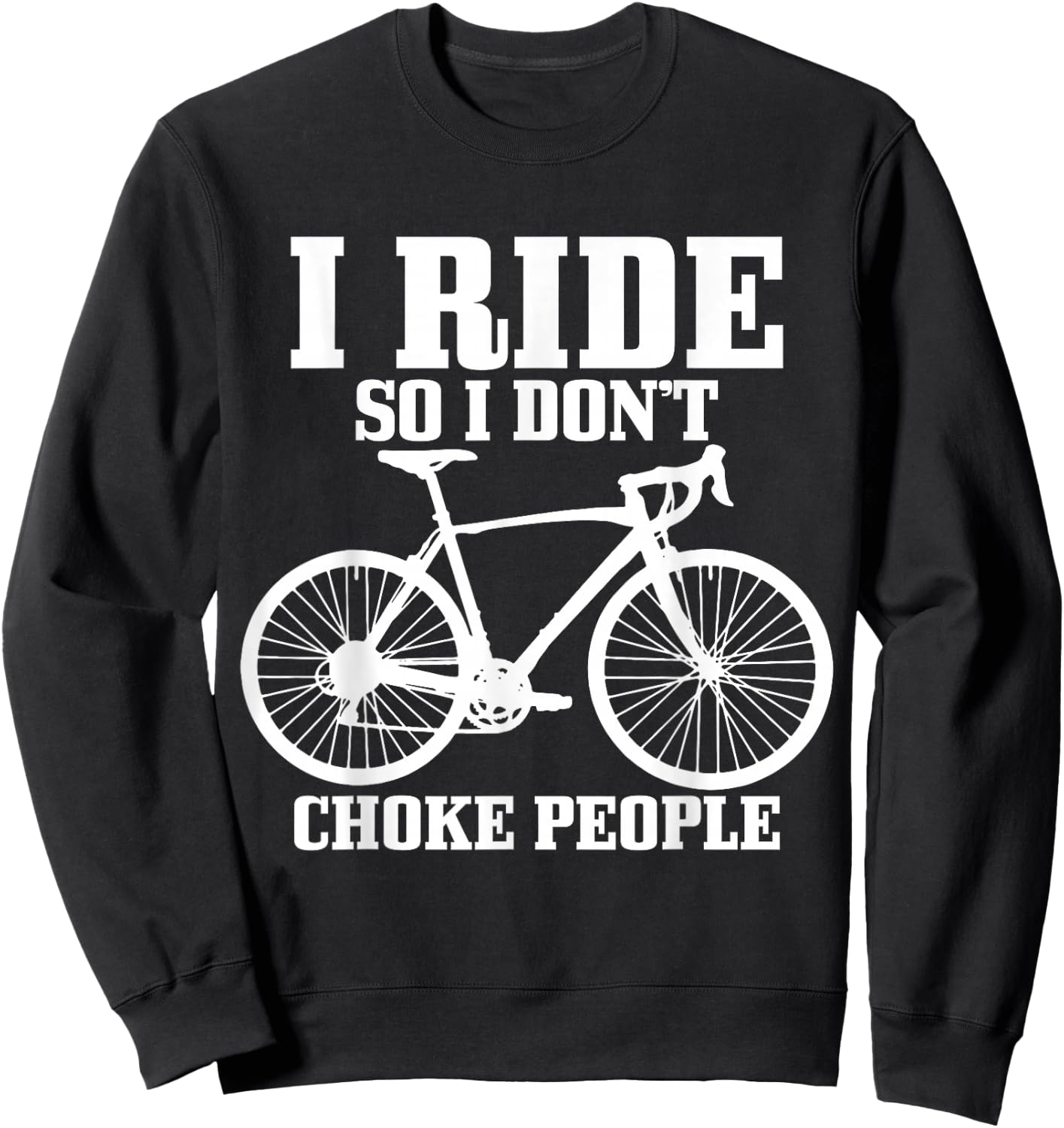 Cyclists , Women Sweatshirt - Sweatshirt | Black