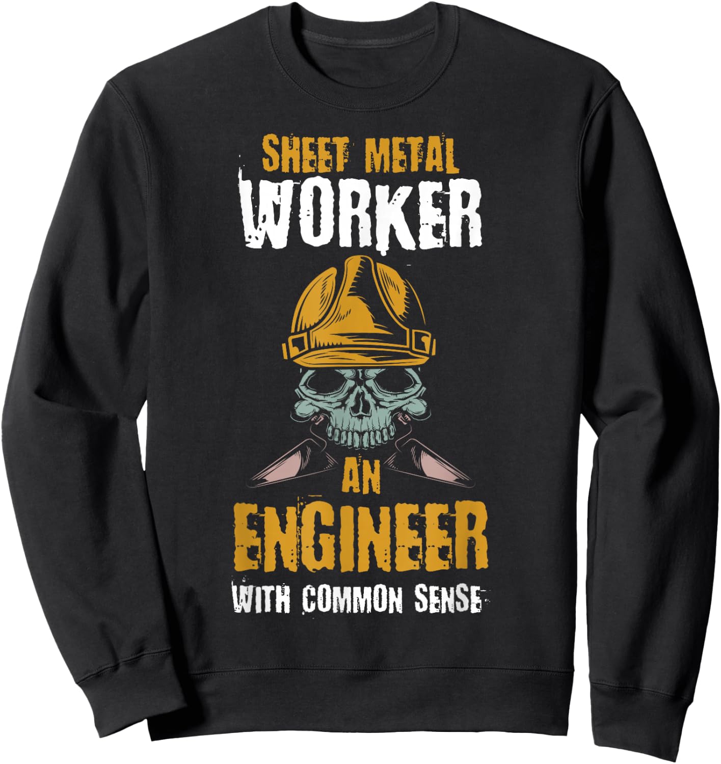 Sheet Metal Worker Sweatshirt - Sweatshirt | Black