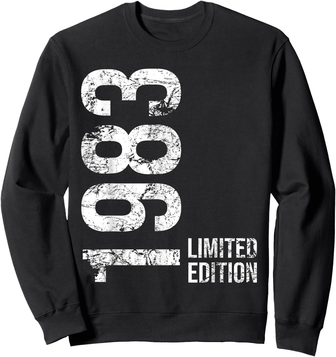 42nd Birthday 42 Years Old Man Woman Vintage 1983 Sweatshirt - Sweatshirt | Black