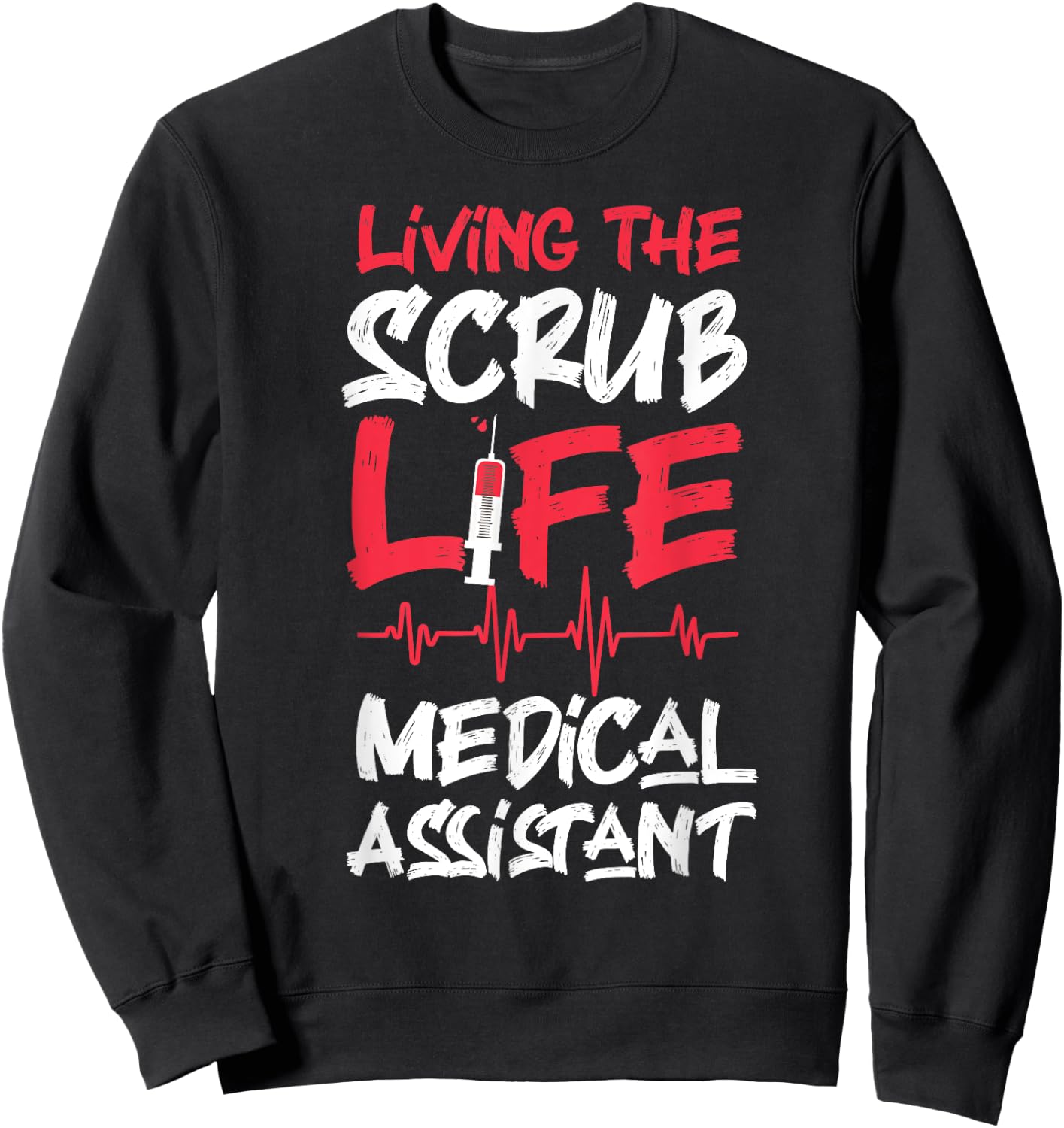 Certified Medical Assistant CMA Sweatshirt - Sweatshirt | Black
