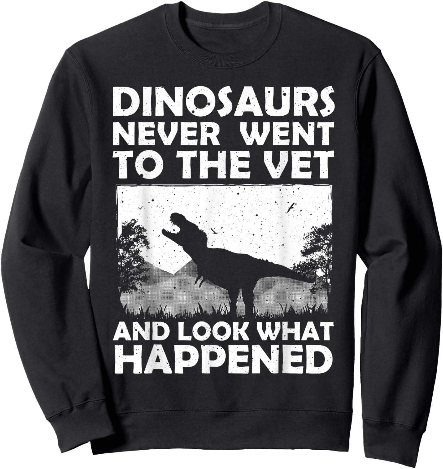 Funny Veterinary Women Zoo Technician Vet Assistant Sweatshirt - Sweatshirt | Black