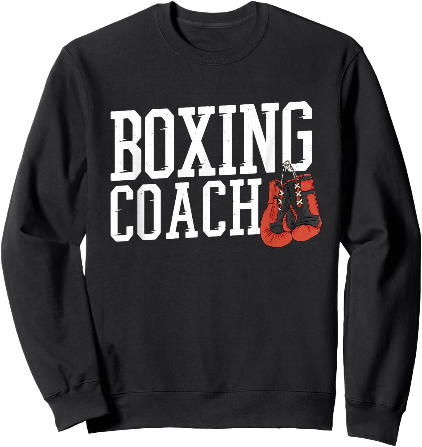 Boxer Coach Boxing Coach Sweatshirt - Sweatshirt | Black