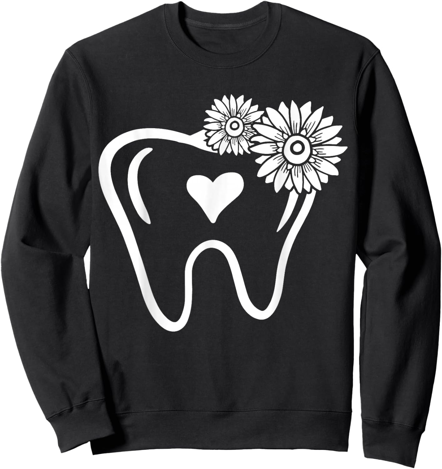 Dentist Dental Assistant Dental Hygienist Dentistry Sweatshirt - Sweatshirt | Black