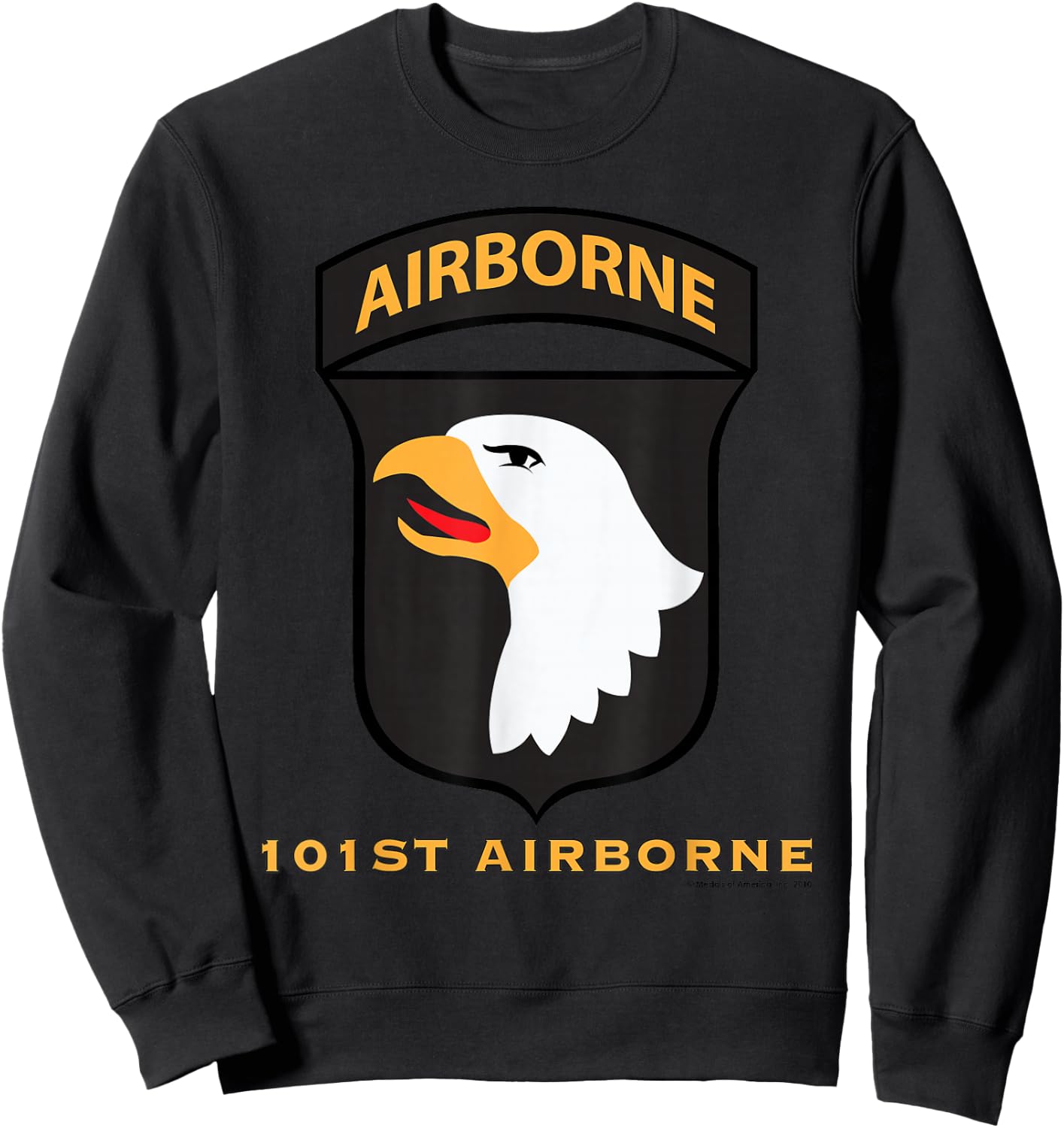 Airborne 101st Airborne Sweatshirt - Sweatshirt | Black