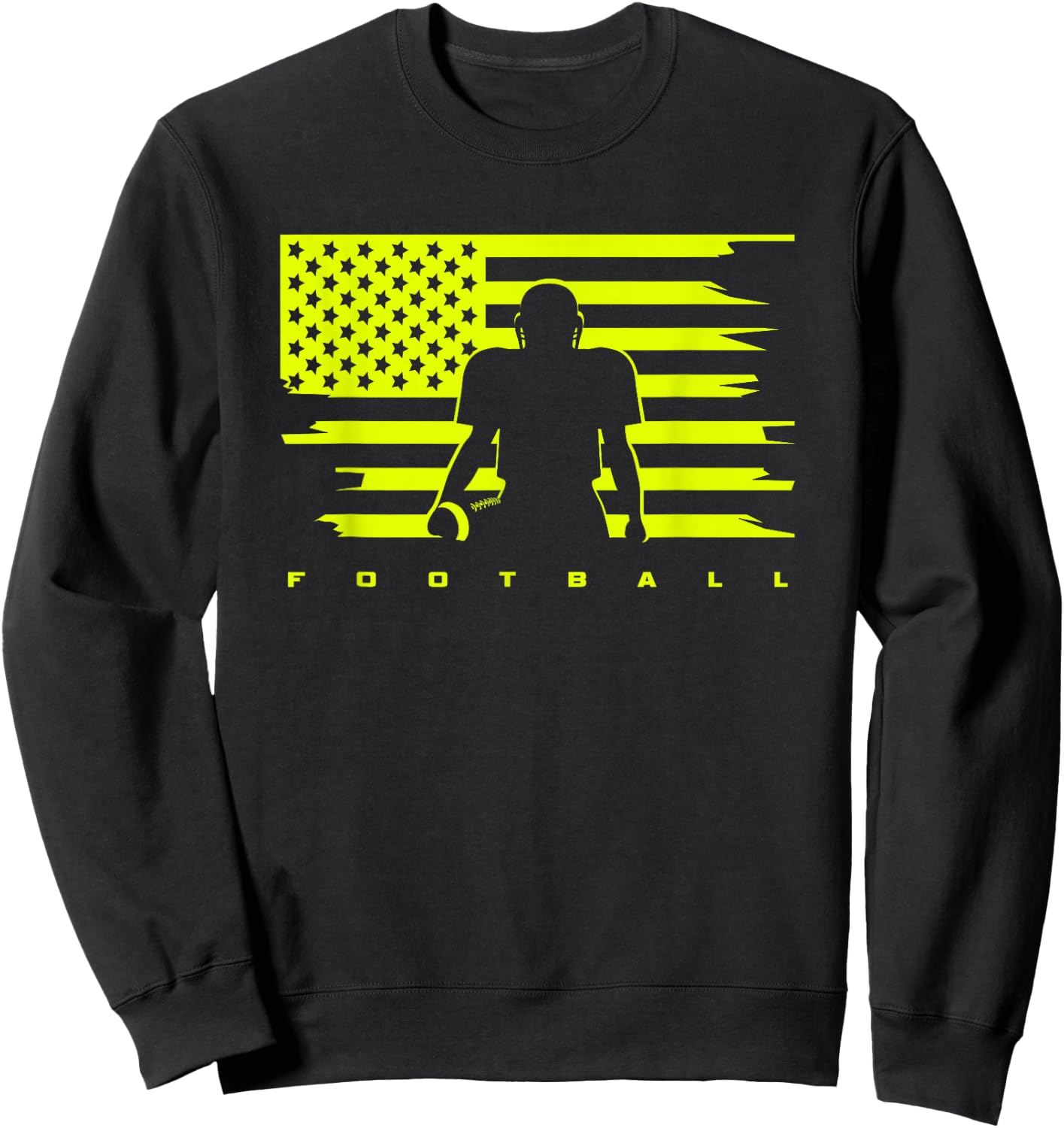 American Football Apparel - Football Sweatshirt - Sweatshirt | Black