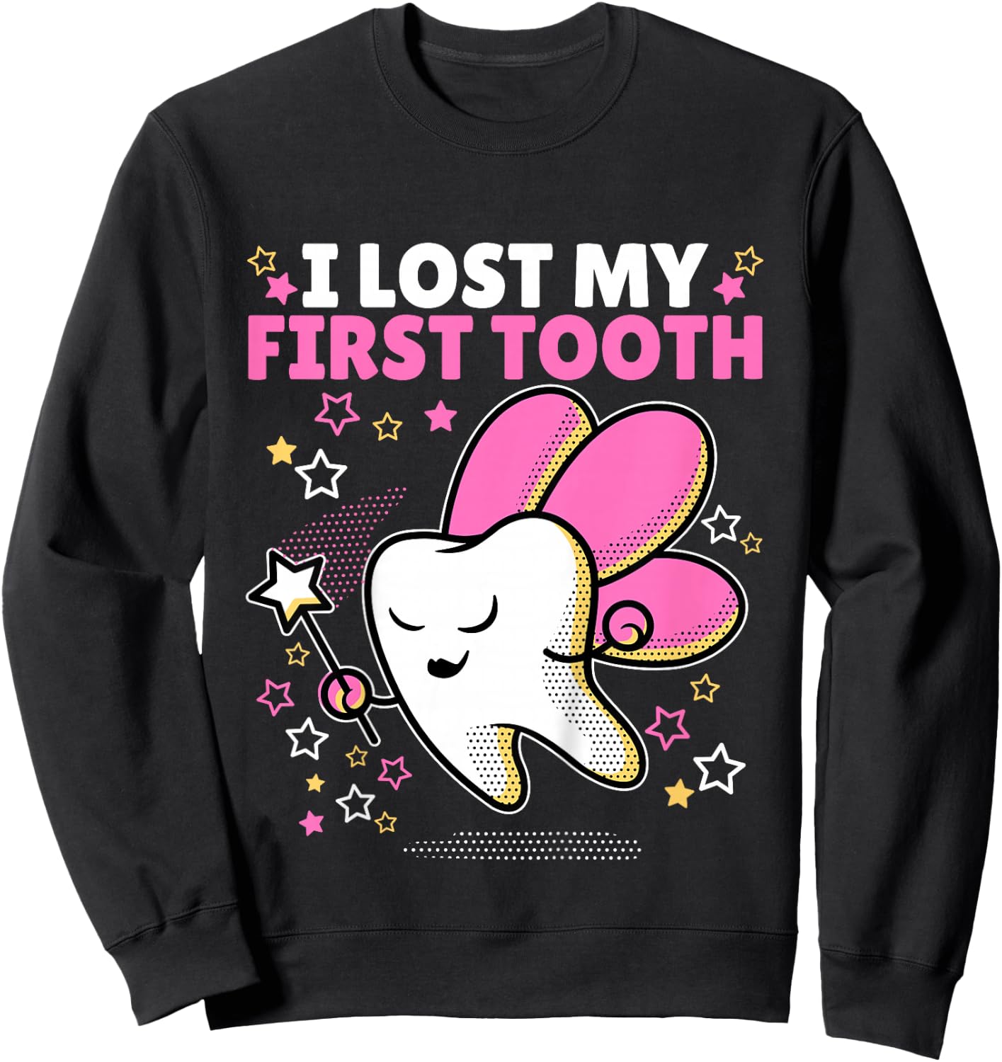 I Lost My First Tooth Sweatshirt - Sweatshirt | Black