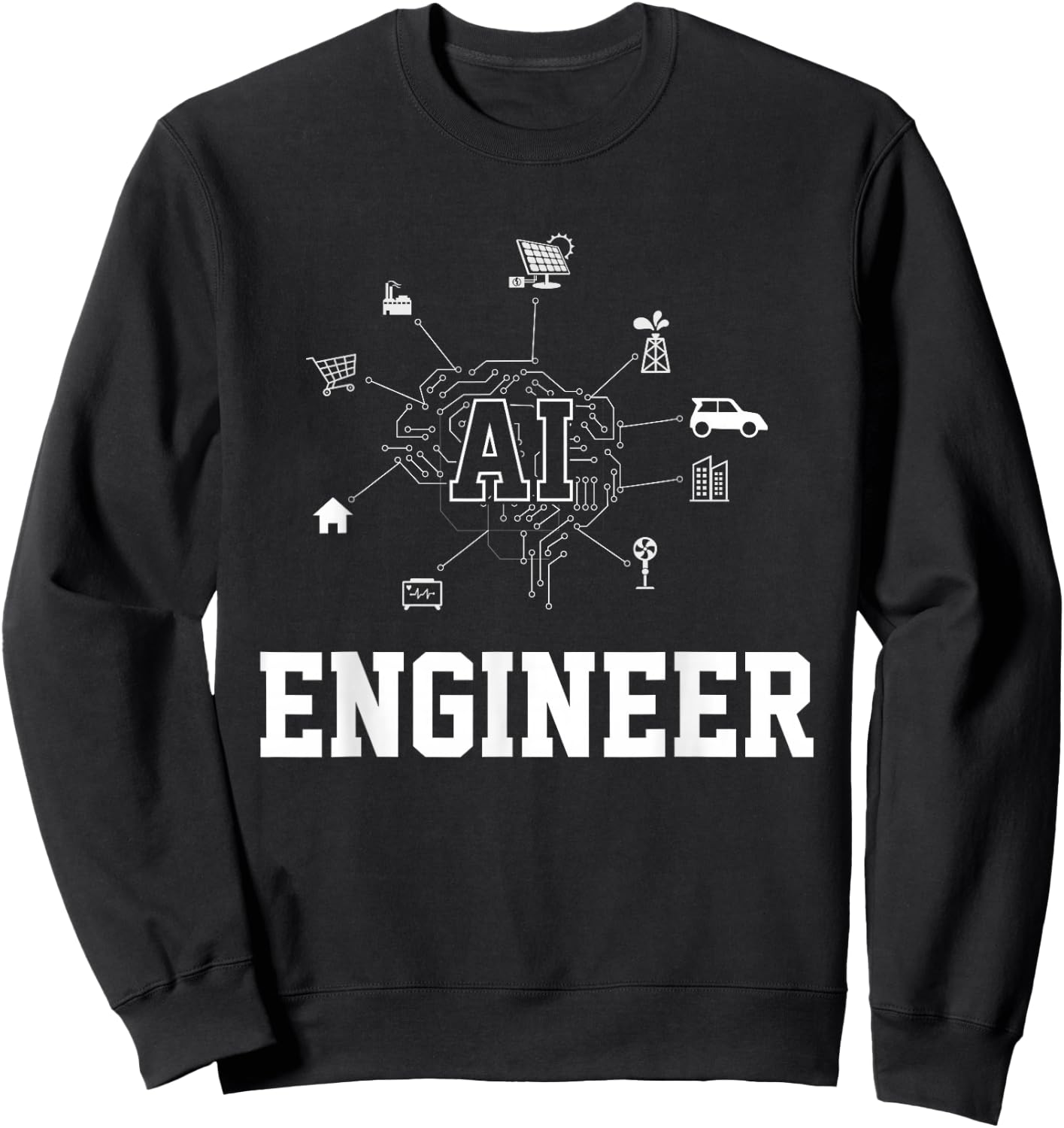 Artificial Intelligence Engineer - Ai Engineer Sweatshirt - Sweatshirt | Black
