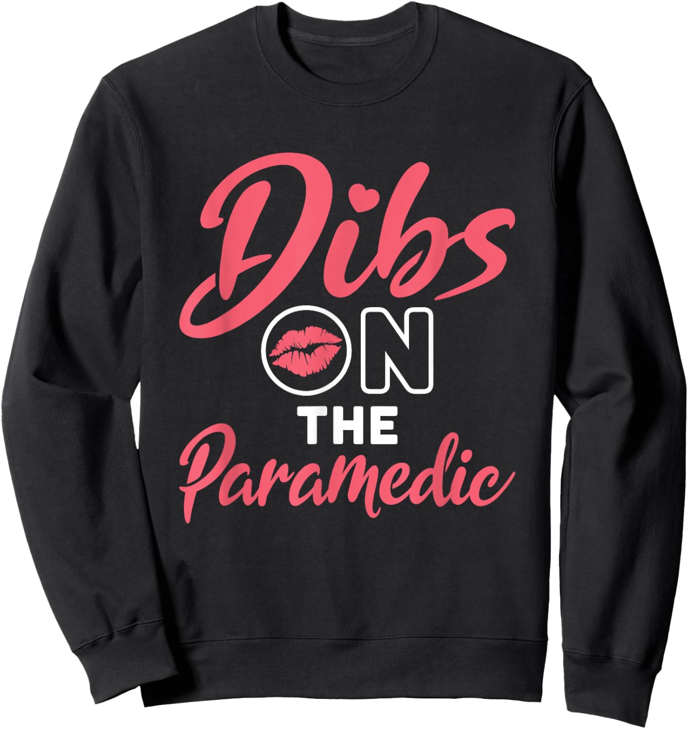 Paramedic Clothing And Gifts Women's Black Modern Novelty Paramedic EMT Wife Sweatshirt - Sweatshirt | Black