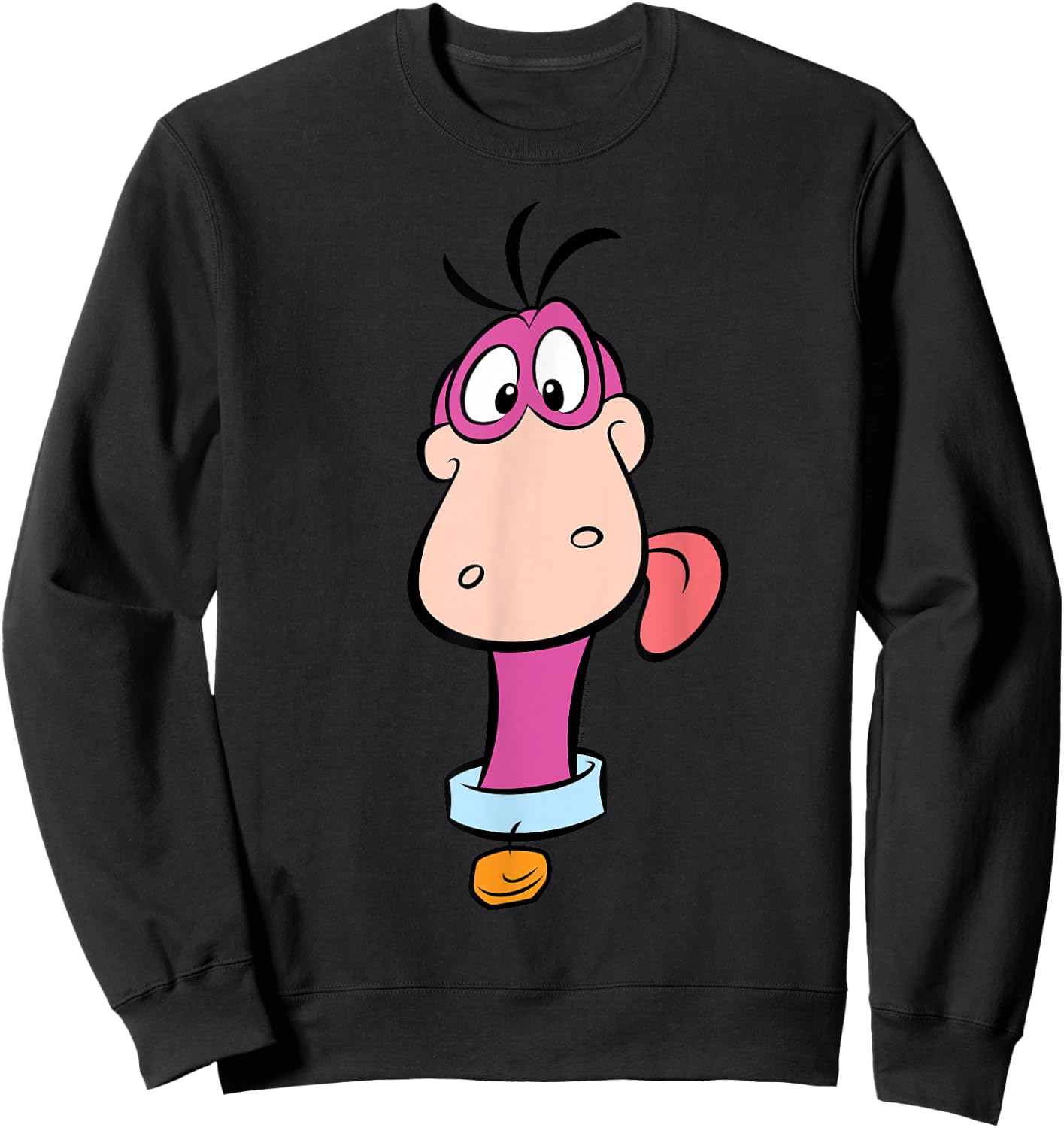 The Flintstones Dino Face Sweatshirt - Sweatshirt | Black
