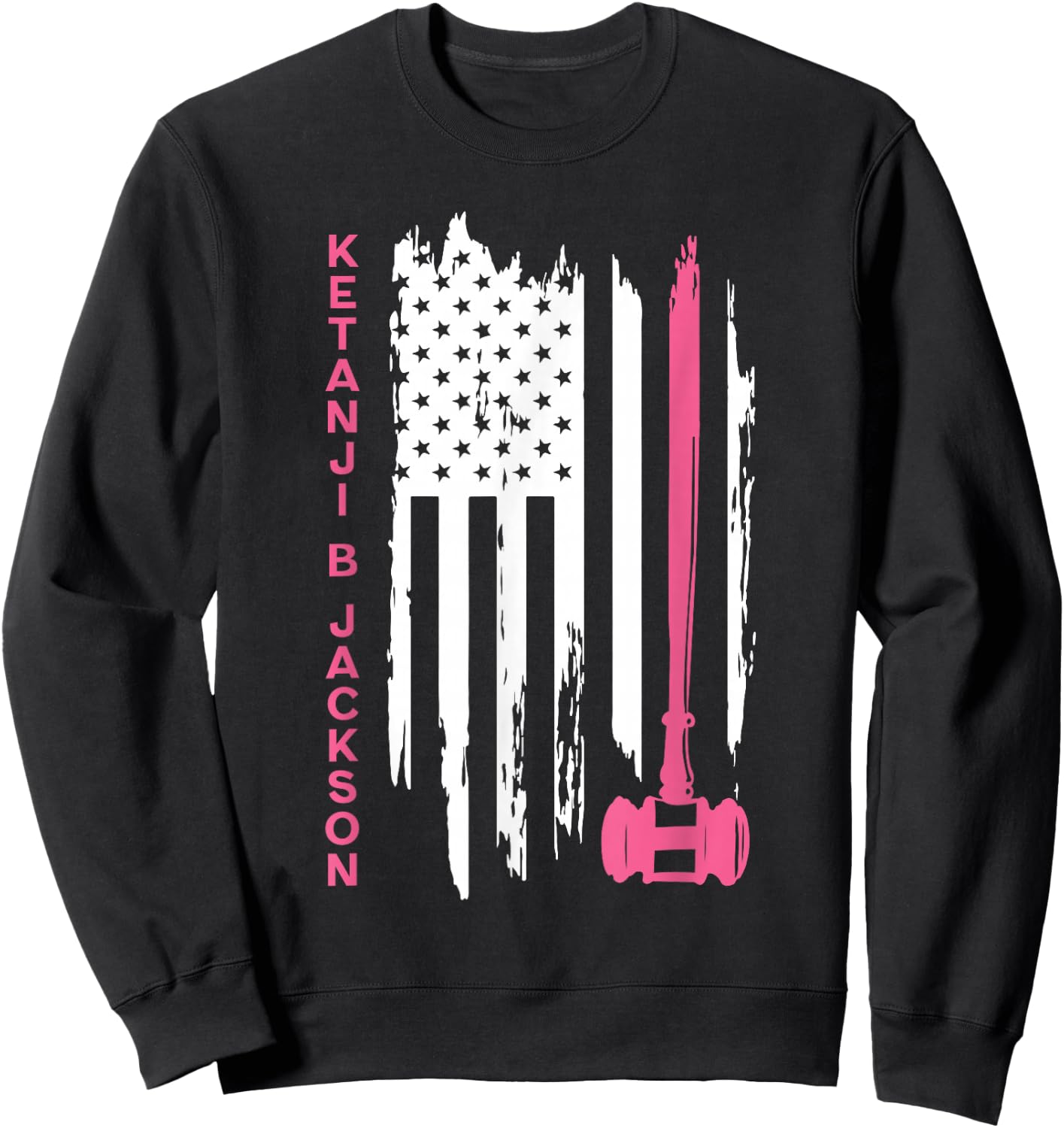 Judge Ketanji Brown Jackson KBJ Court Judge Scottus Sweatshirt - Sweatshirt | Black