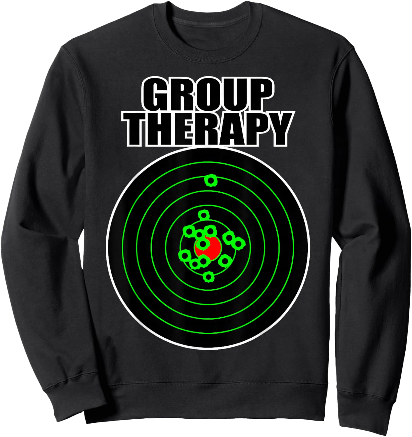 Group Therapy Target Small Sweatshirt - Sweatshirt | Black