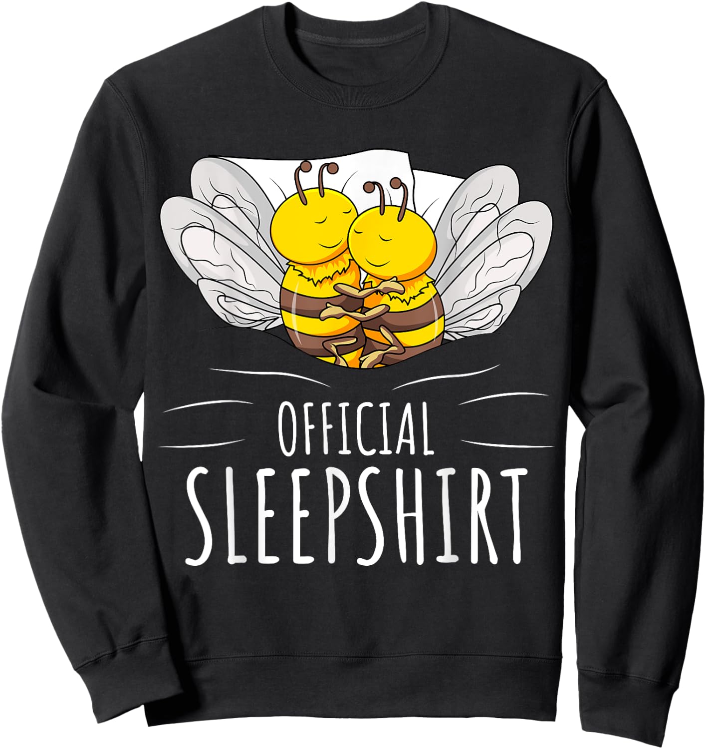 Sleeping Bee Beekeeper Official Sleepshirt Sweatshirt - Sweatshirt | Black