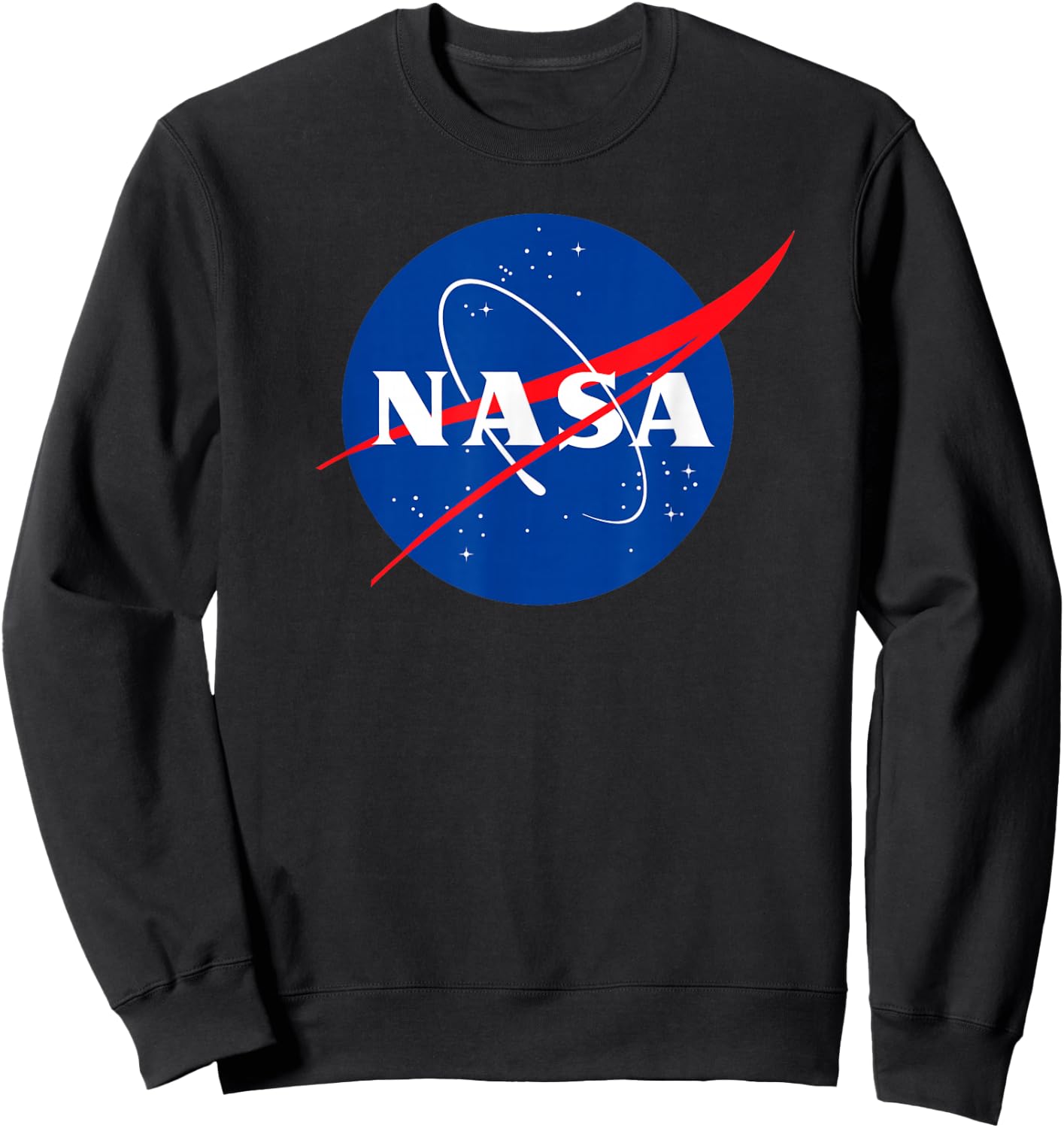Classic NASA Insignia Meatball Sweatshirt - Sweatshirt | Black