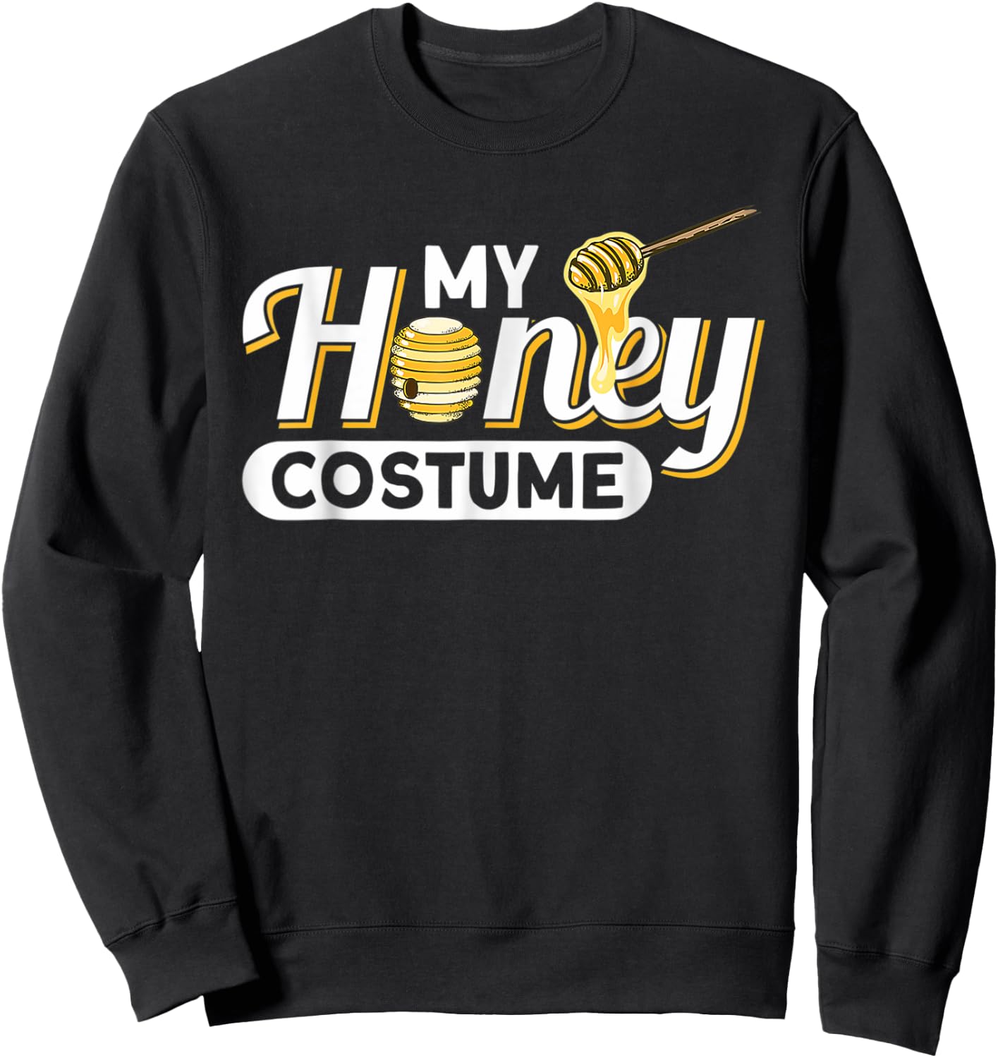 My Honey Costume Honey Pot Men Sweatshirt - Sweatshirt | Black