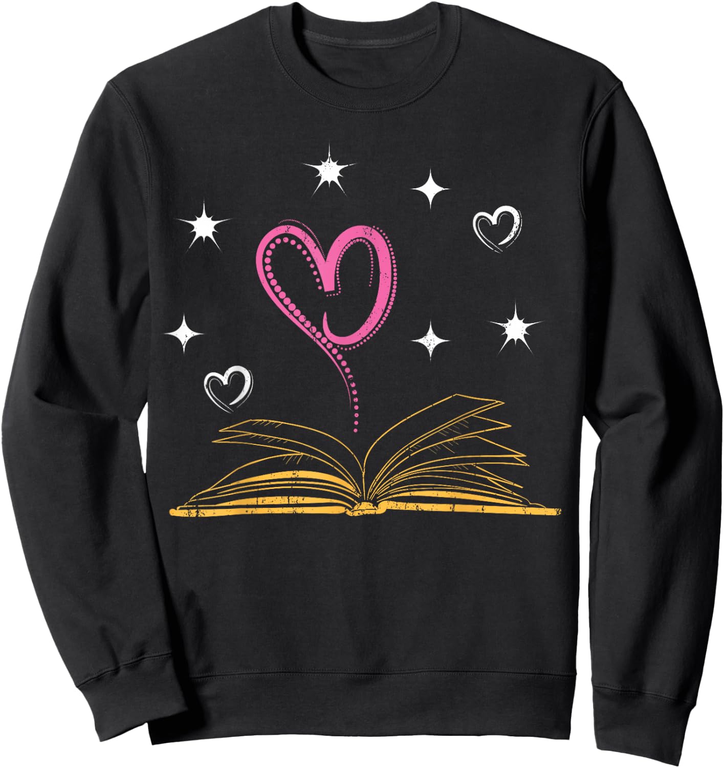 Library Book Nerd Bookworm Librarian Women Gift Reading Sweatshirt - Sweatshirt | Black