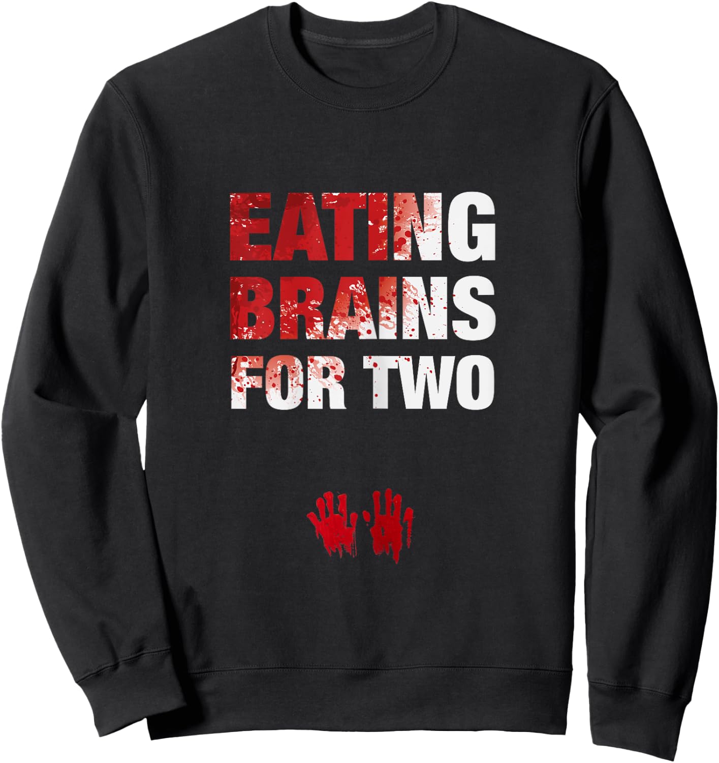 Zombie Pregnancy Announcement Sweatshirt - Sweatshirt | Black