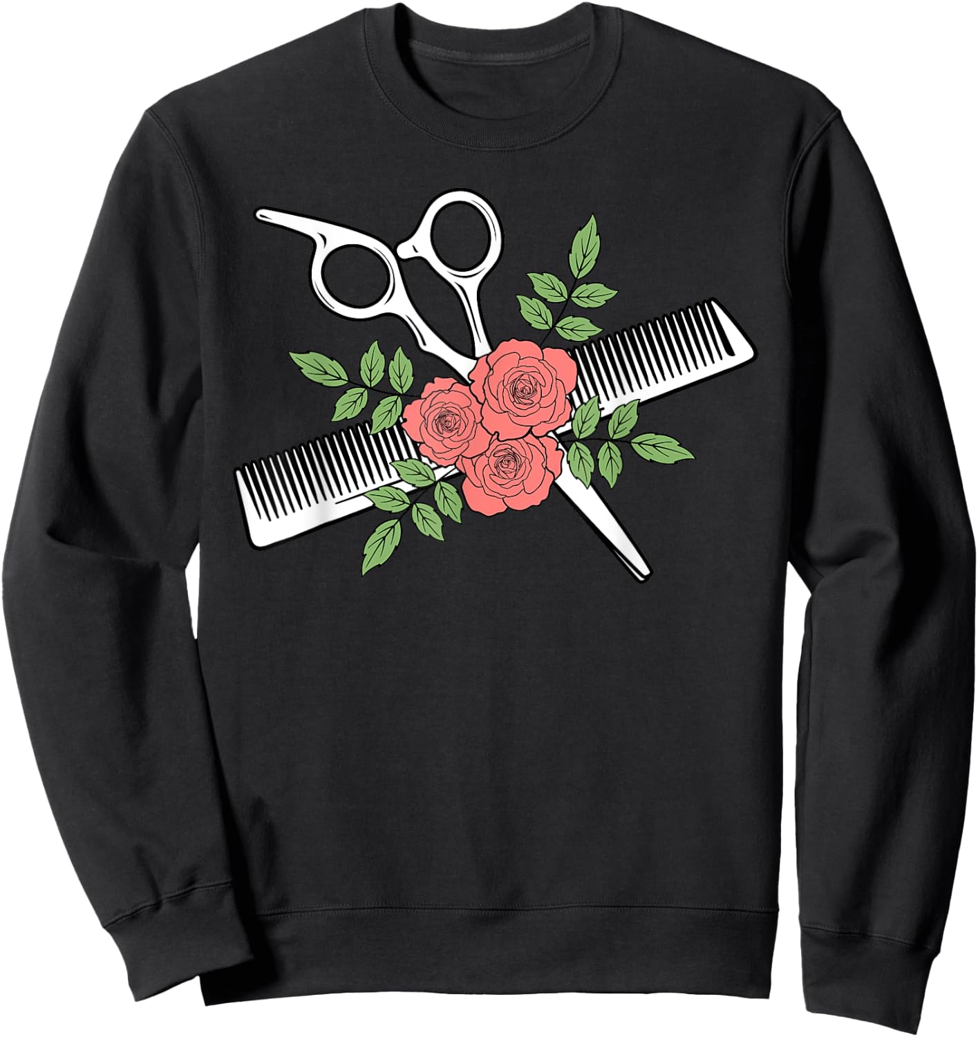 Hairdresser Beauticians Hairstylist Hairstyling Hairdressing Sweatshirt - Sweatshirt | Black