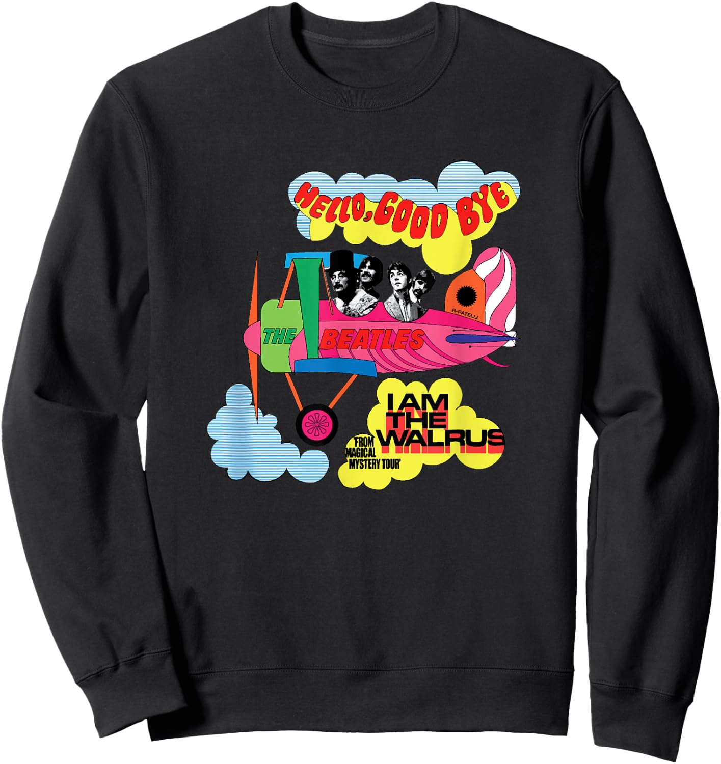 The Beatles - Hello Goodbye The Walrus Sweatshirt - Sweatshirt | Black