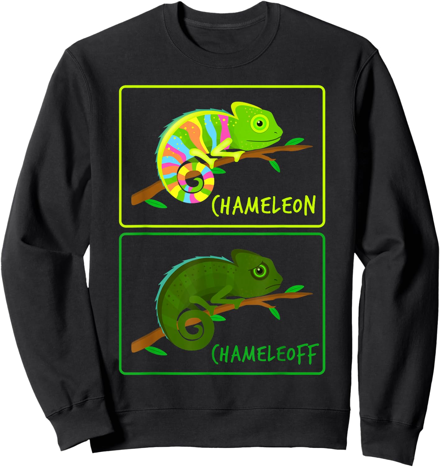 Chameleon Chameleoff Sweatshirt - Sweatshirt | Black