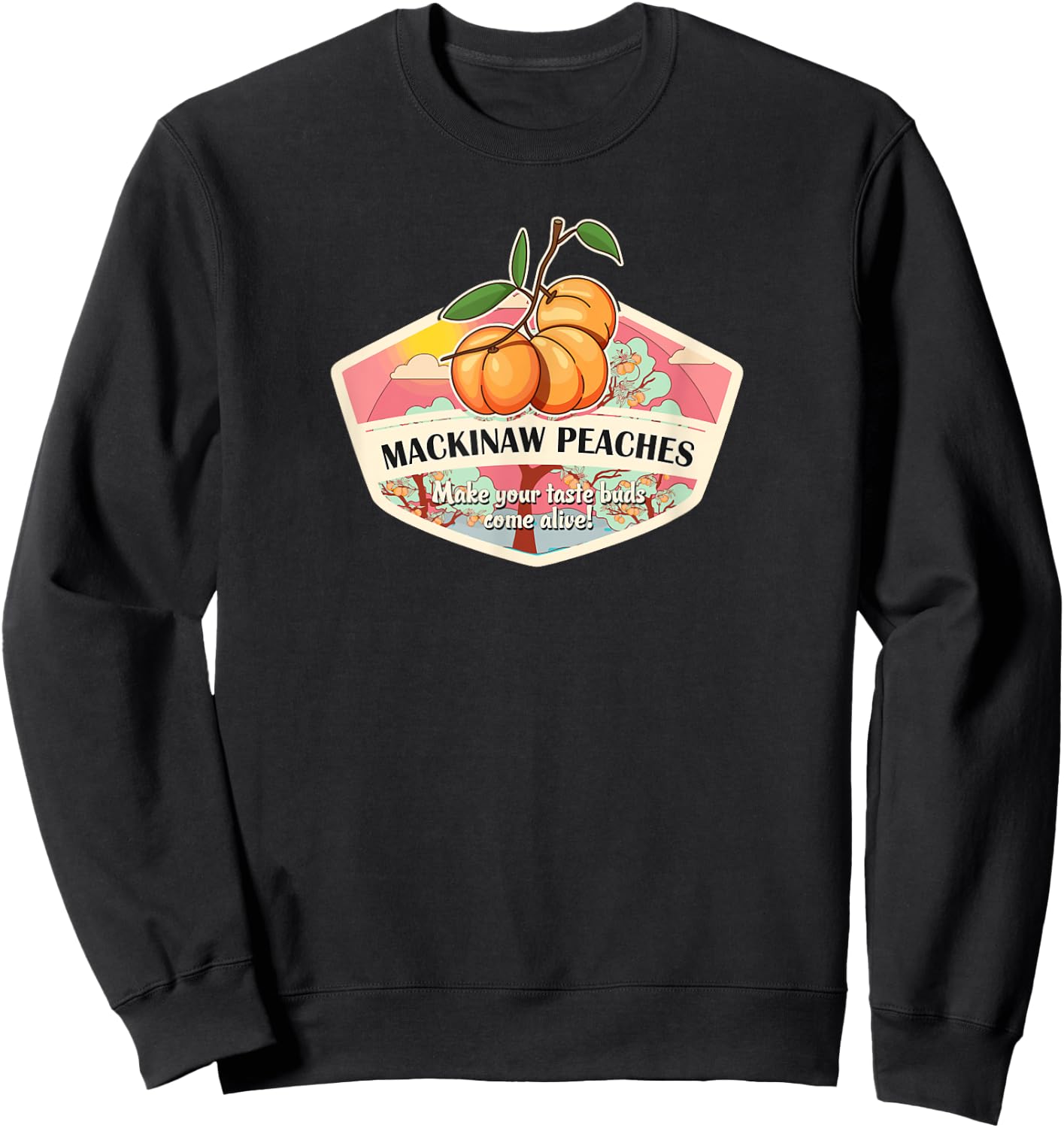 Mackinaw Peaches Sweatshirt - Sweatshirt | Black