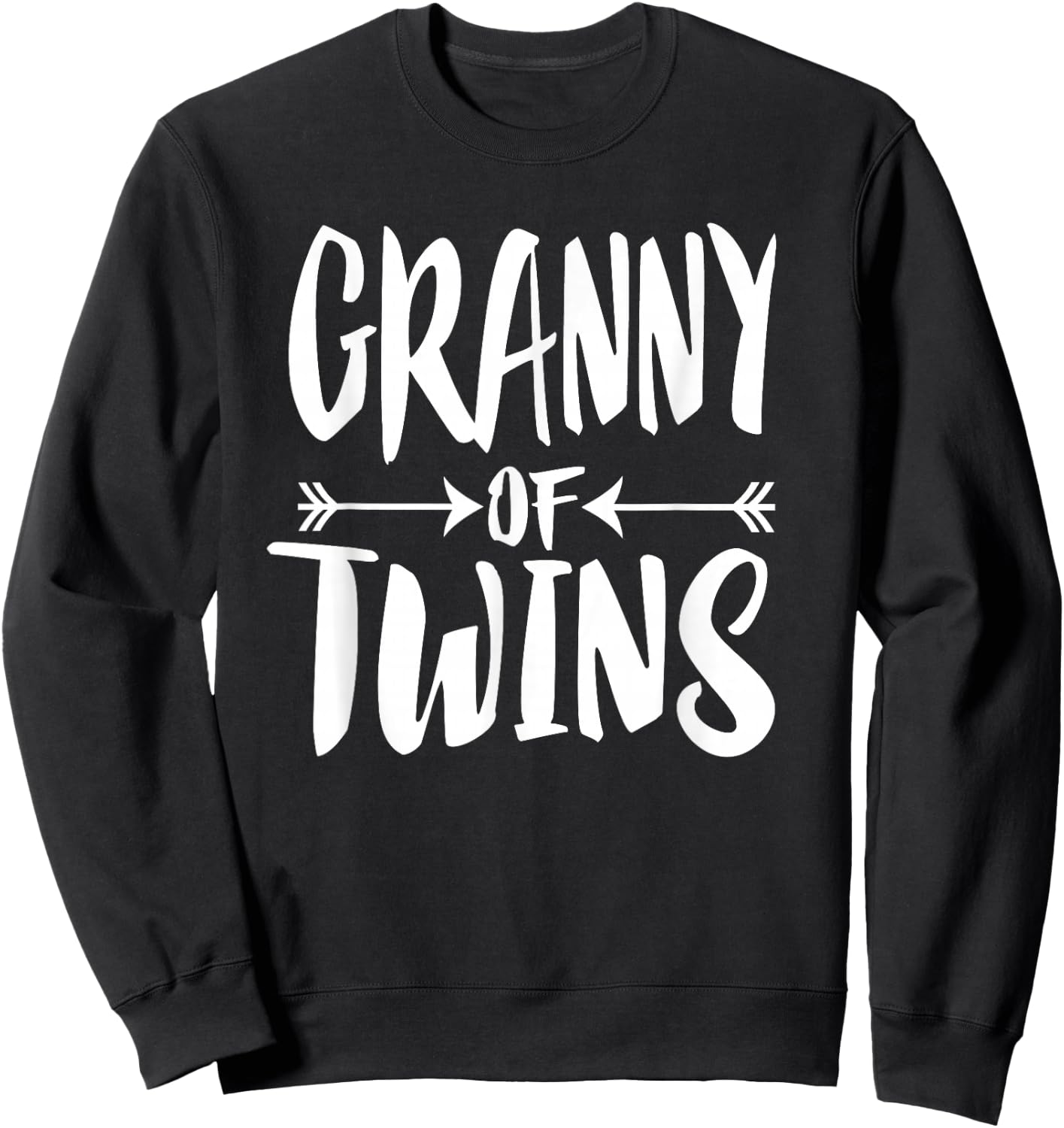 Granny Of Twins Sweatshirt - Sweatshirt | Black