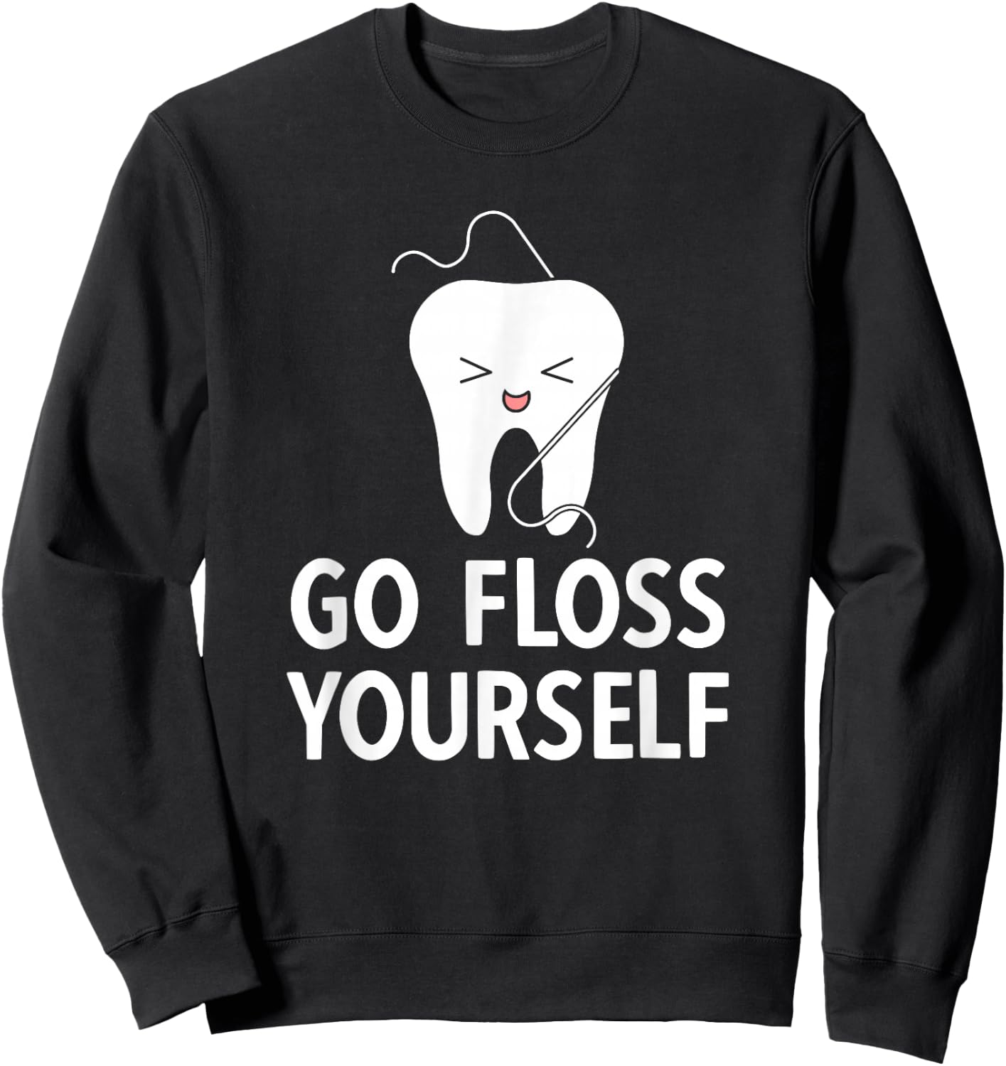 Dentist Dentistry Dental Cutlery Sweatshirt - Sweatshirt | Black