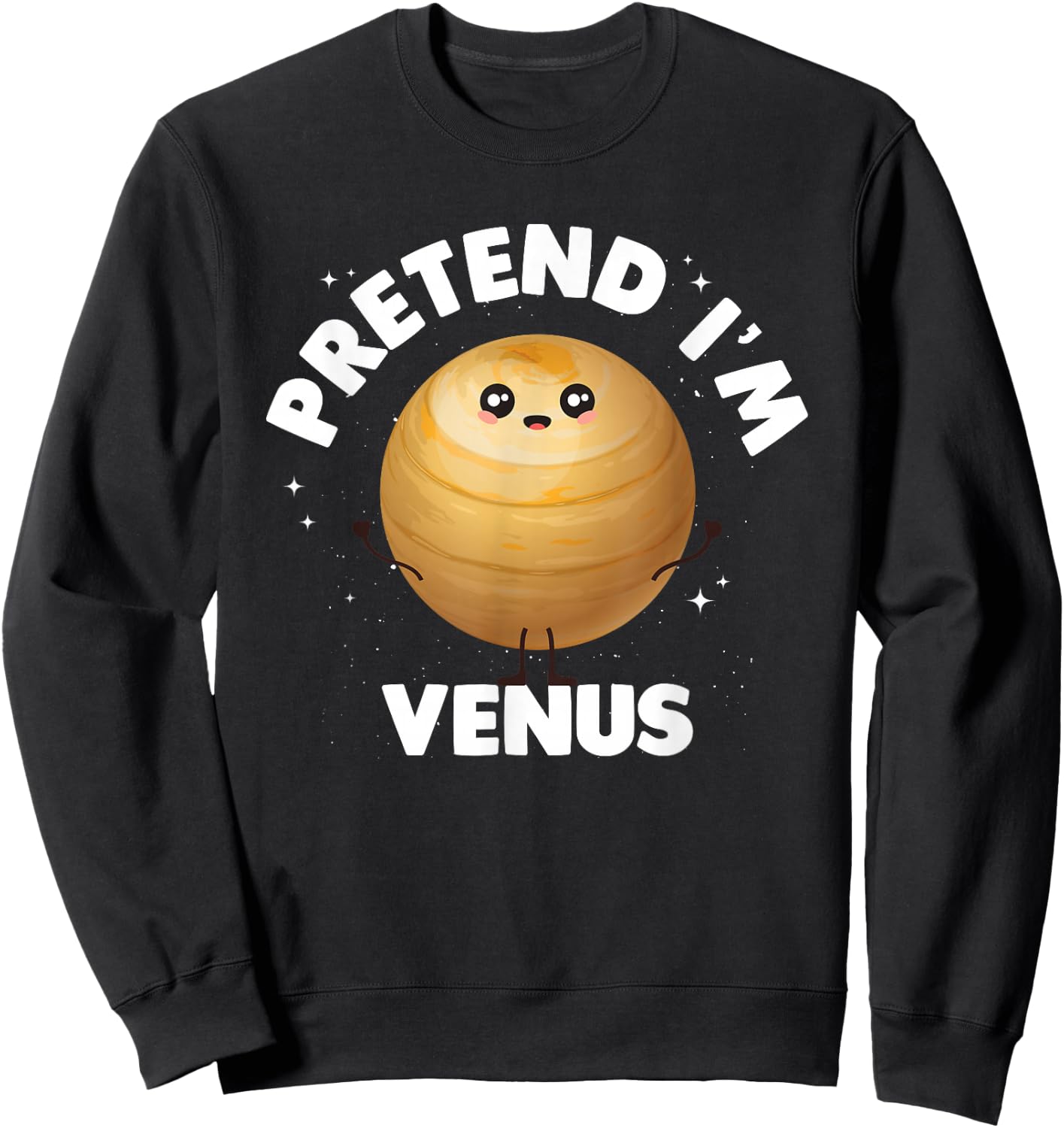 Pretend Im Venus Sweatshirt - Sweatshirt | Black
