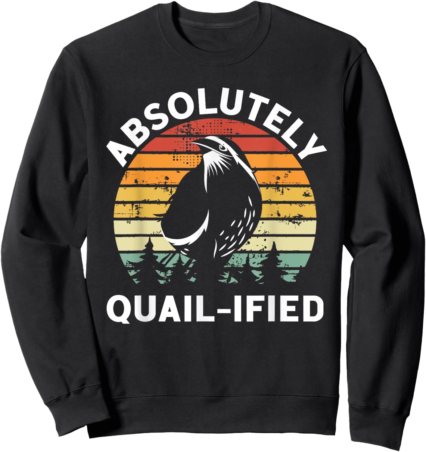 Quail Breeding – Quail Breeder Bird Pun Lover Quail Fanatic Sweatshirt - Sweatshirt | Black