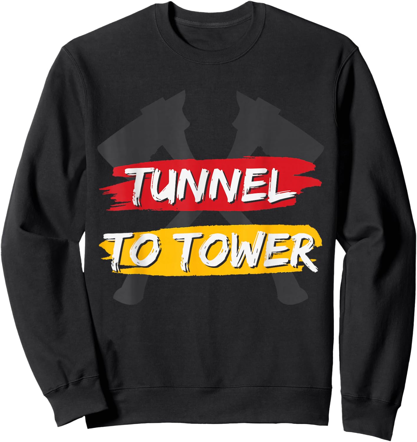 Tunnel To Tower - Firefighter Sweatshirt - Sweatshirt | Black