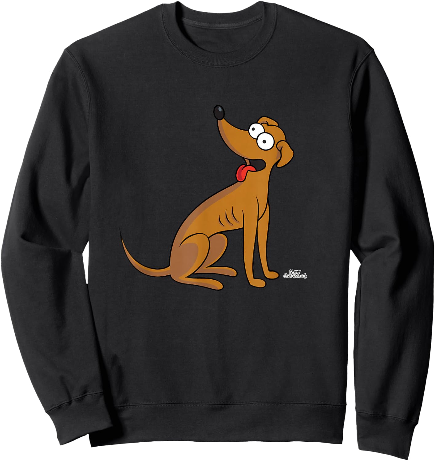 The Simpsons Santa's Little Helper Sweatshirt - Sweatshirt | Black