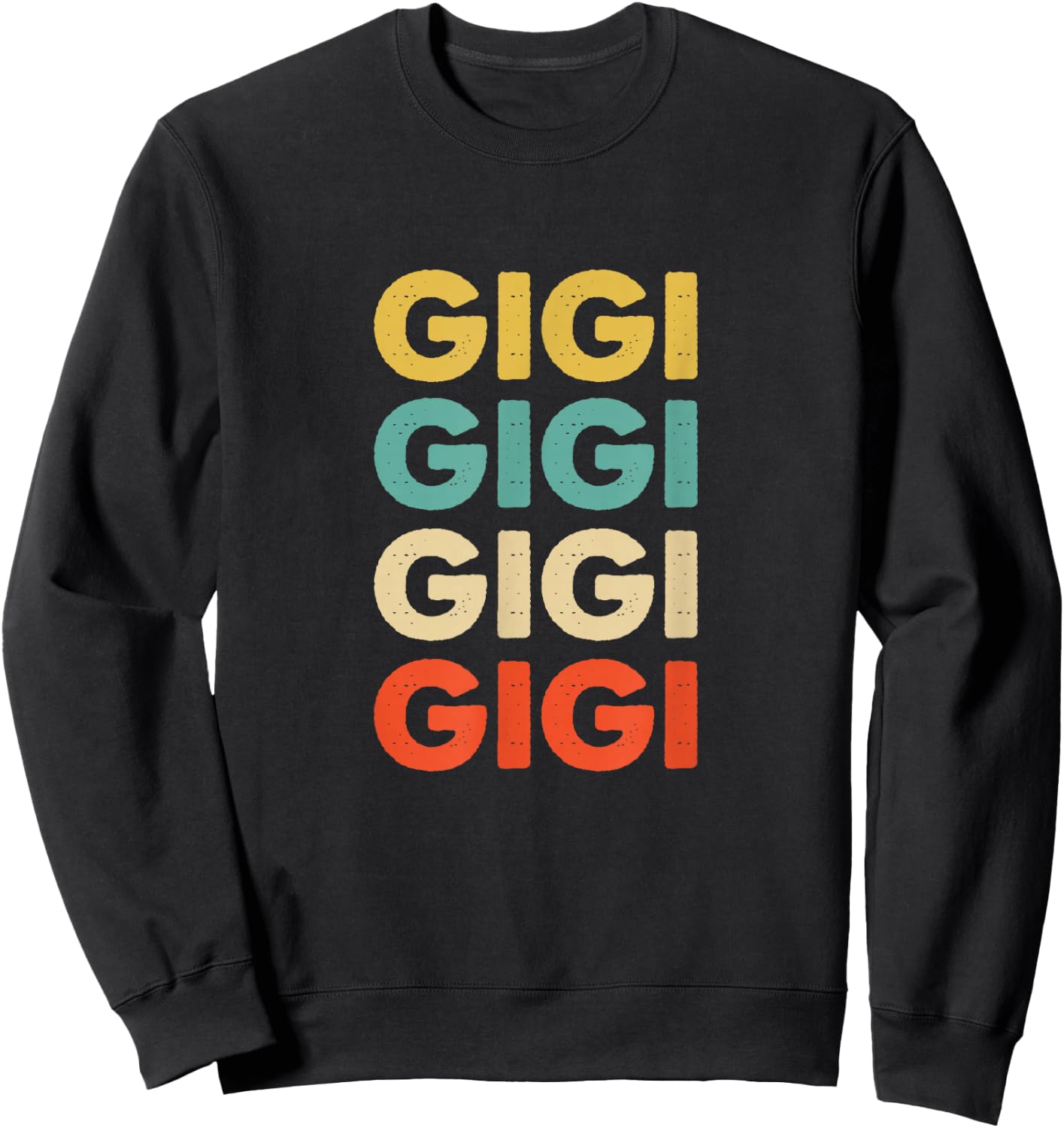 Gigi Name Sweatshirt - Sweatshirt | Black
