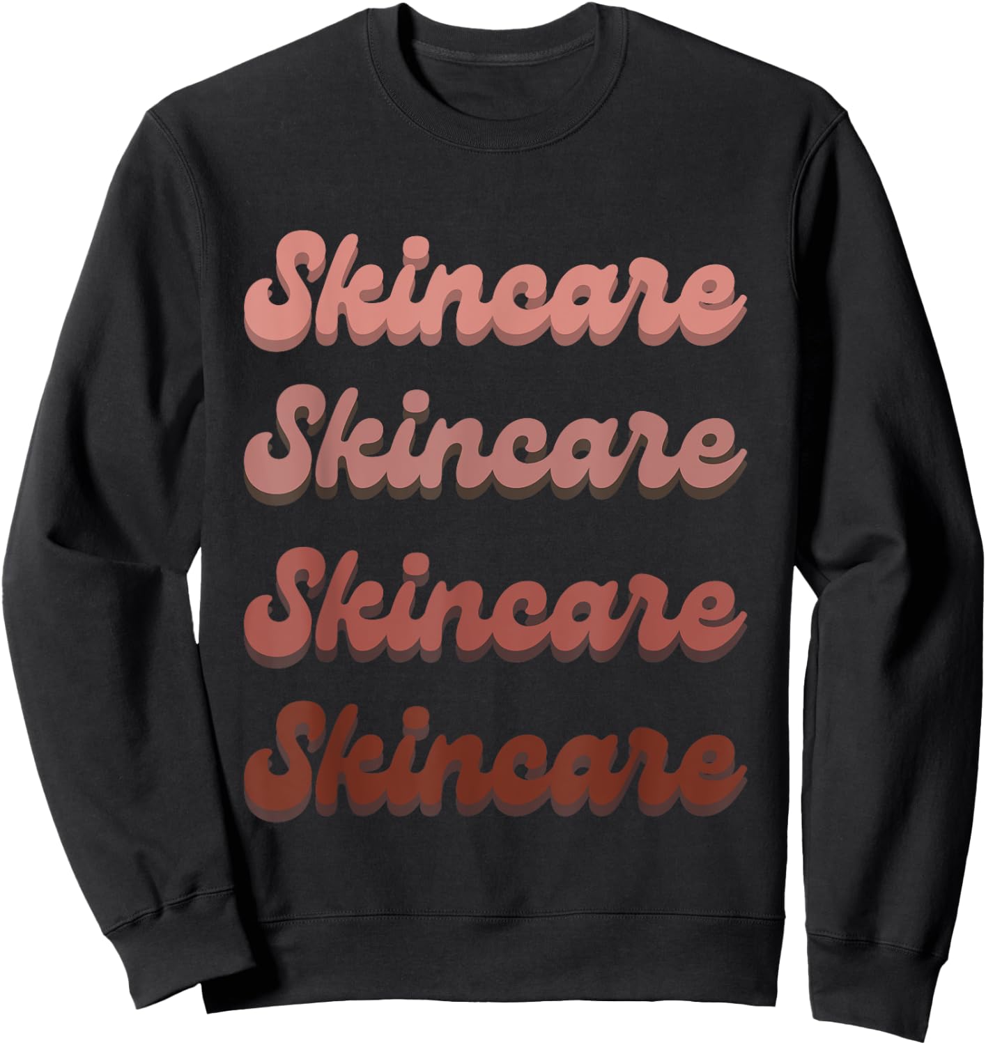 Skincare Skin Specialist Skin Esthetician Retro Skincare Sweatshirt - Sweatshirt | Black