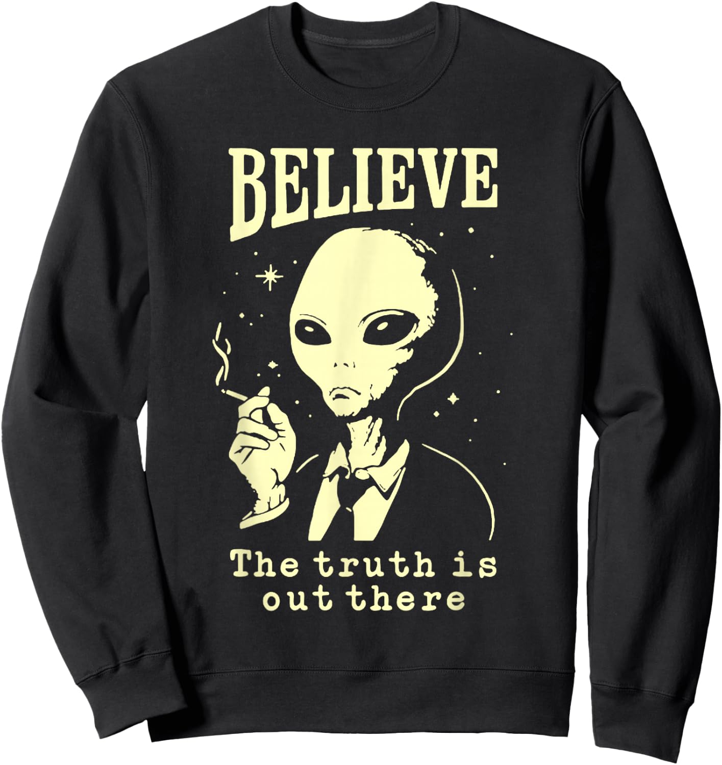 The Truths Is Out There Sweatshirt - Sweatshirt | Black